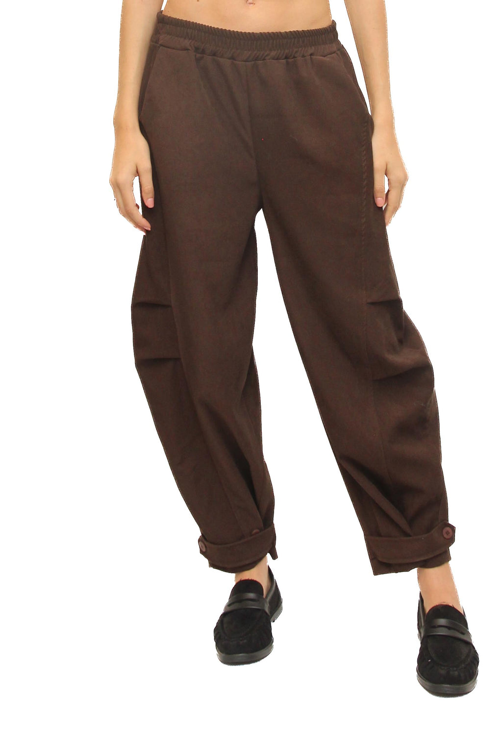 LEVH - Pantalone Pattie - MARRONE