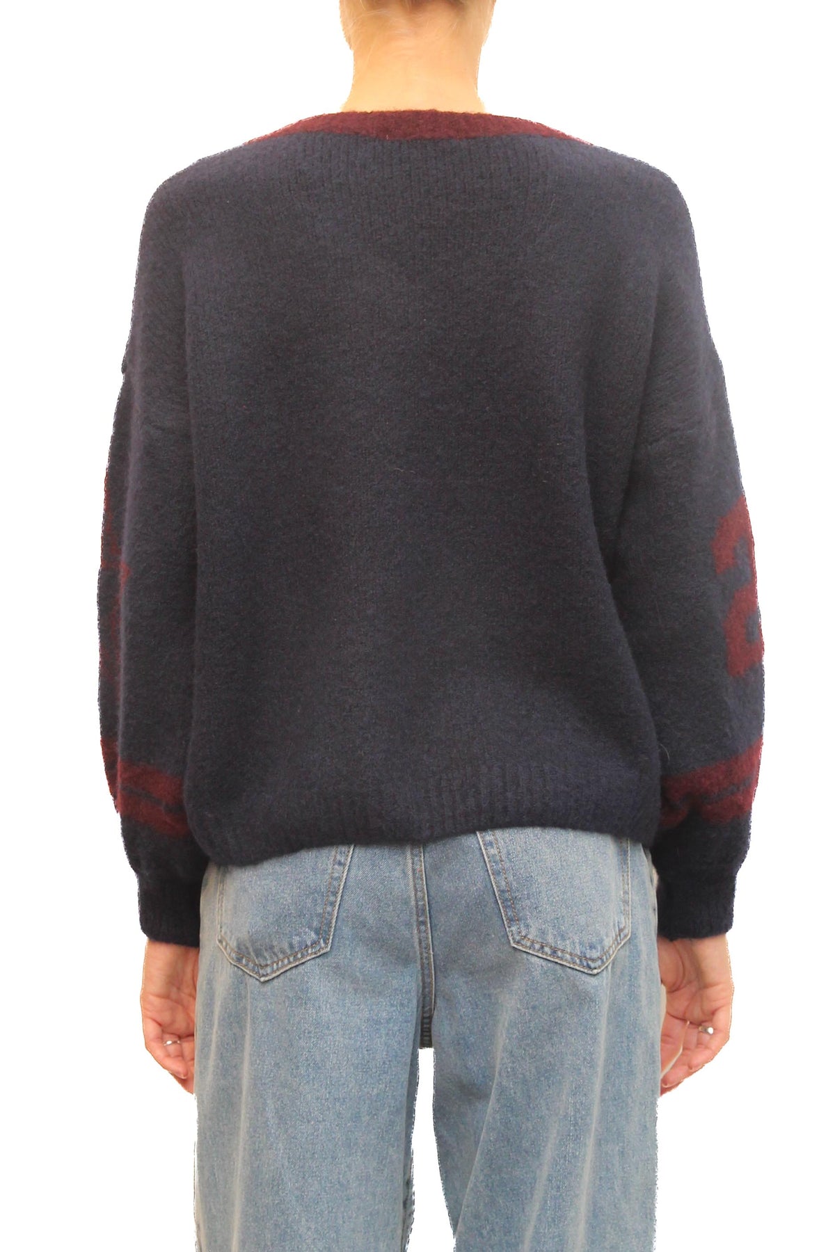 LEVH - Maglia Mafalda - Blu/bordx