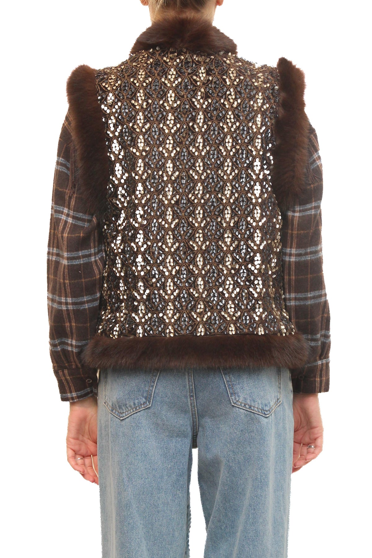 LEVH - Gilet Gajil - MARRONE