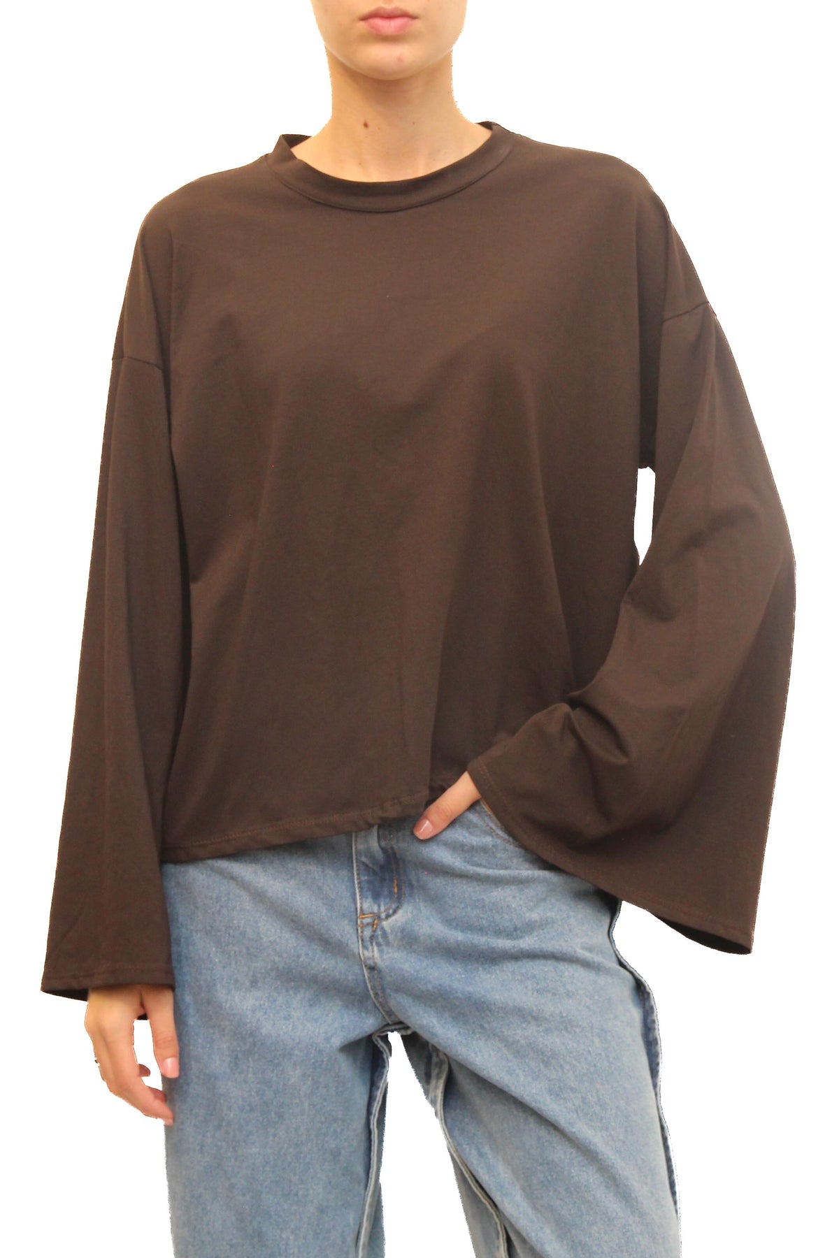 LEVH - T-shirt Terri - MARRONE