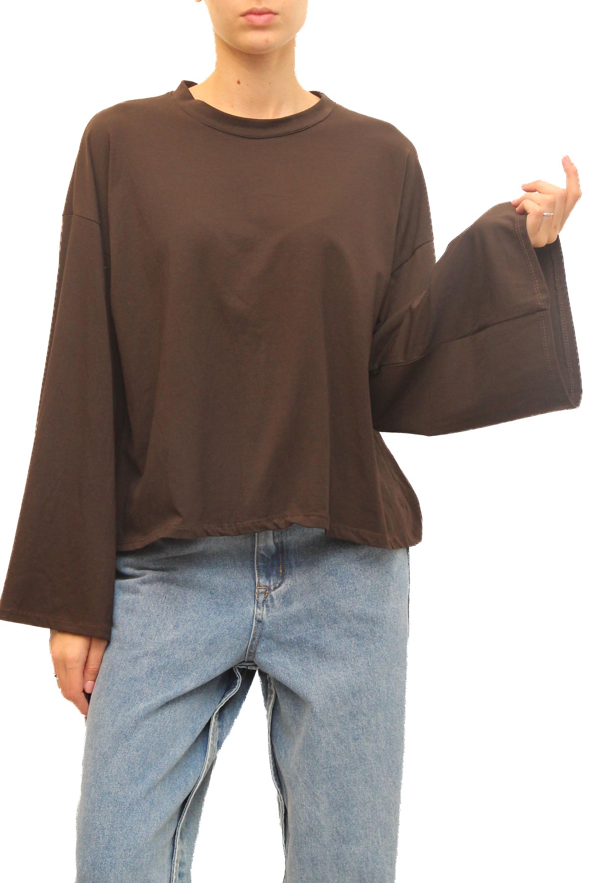 LEVH - T-shirt Terri - MARRONE