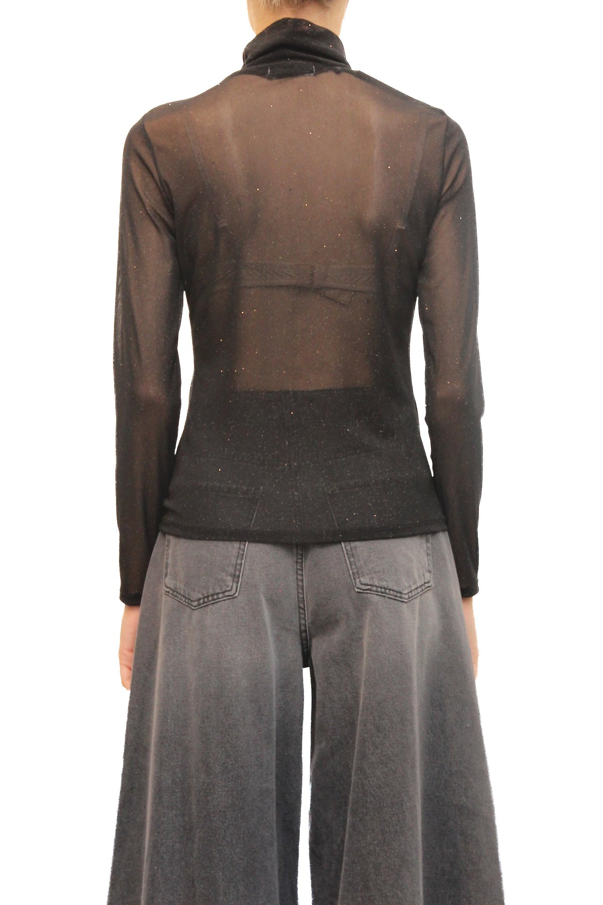 LEVH - Maglia Malinda - Nero glitter