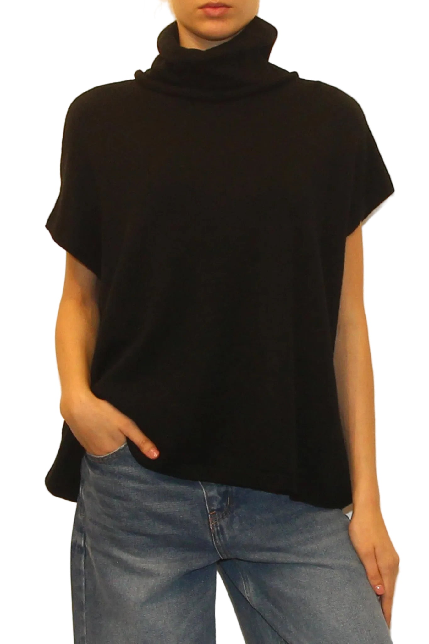 LEVH - Poncho Dakota - NERO