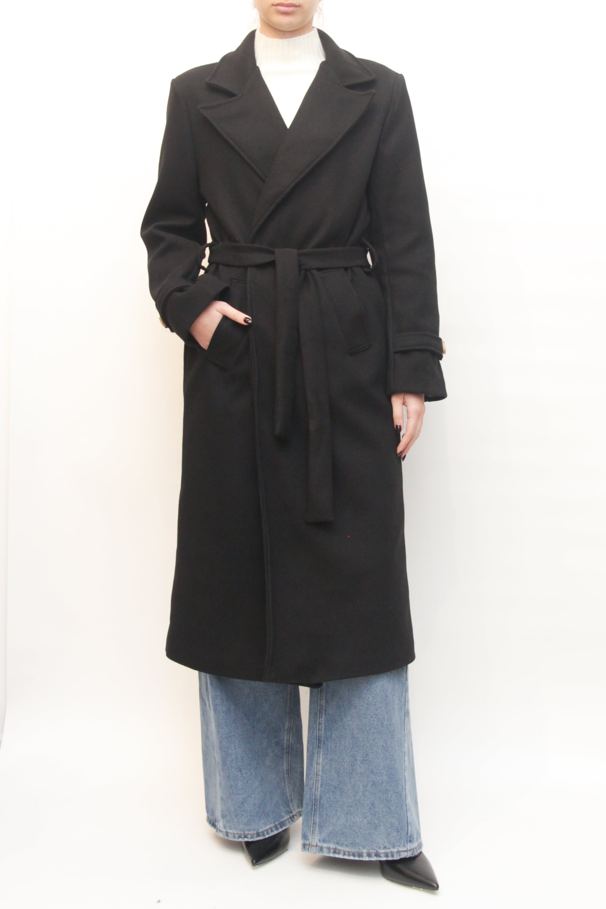 LEVH - Cappotto Robin - NERO