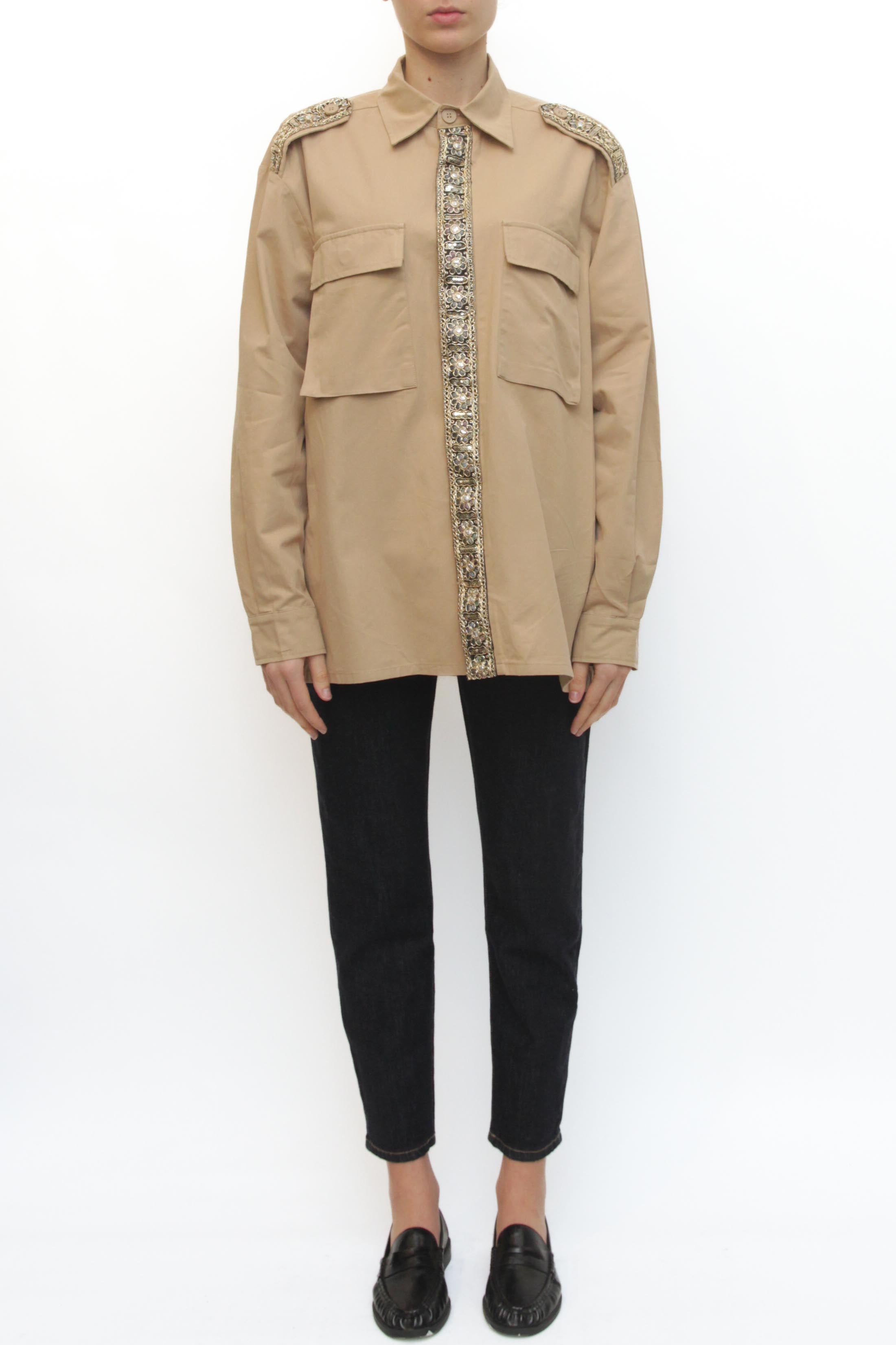 LEVH - Camicia Carmel - BEIGE