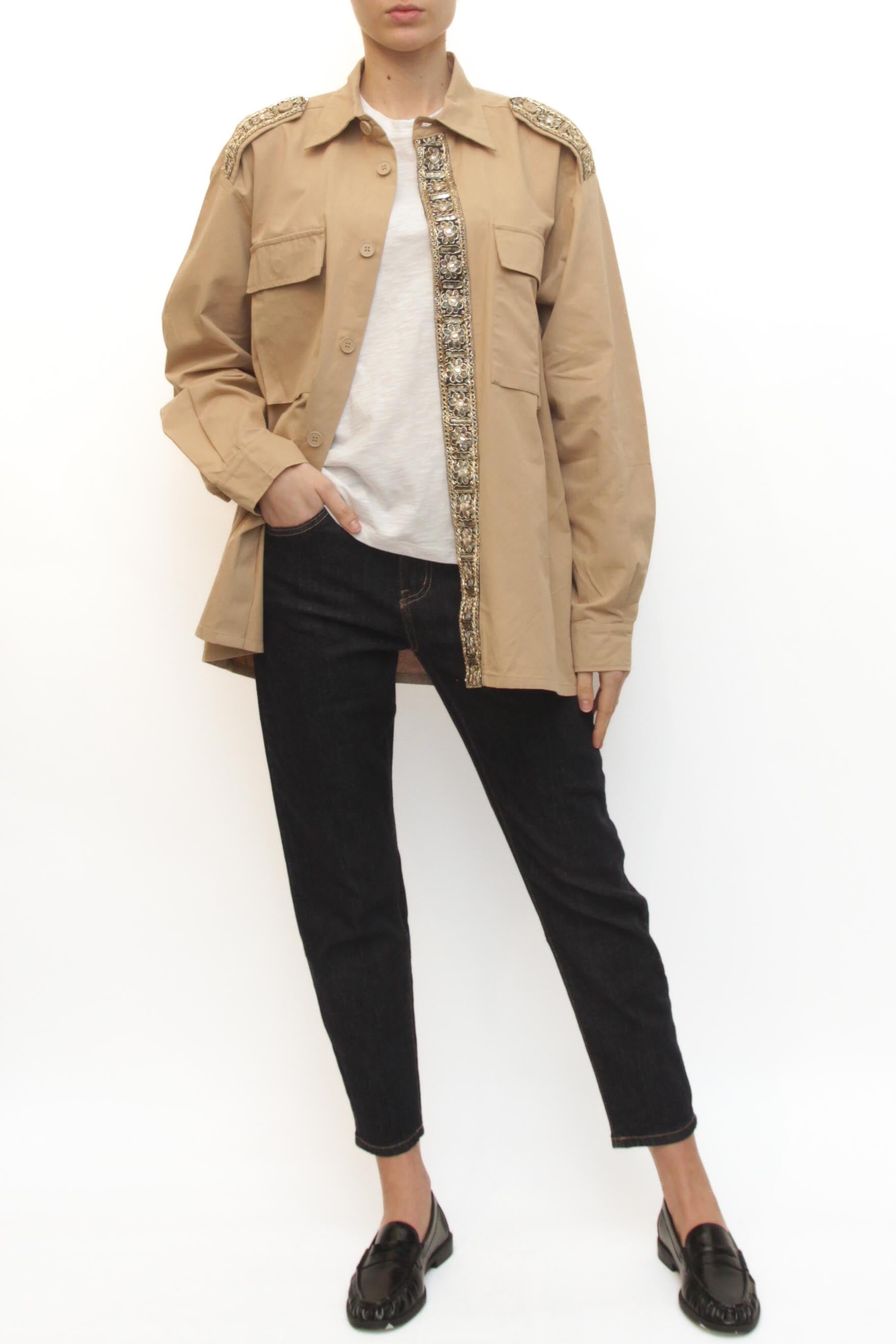 LEVH - Camicia Carmel - BEIGE