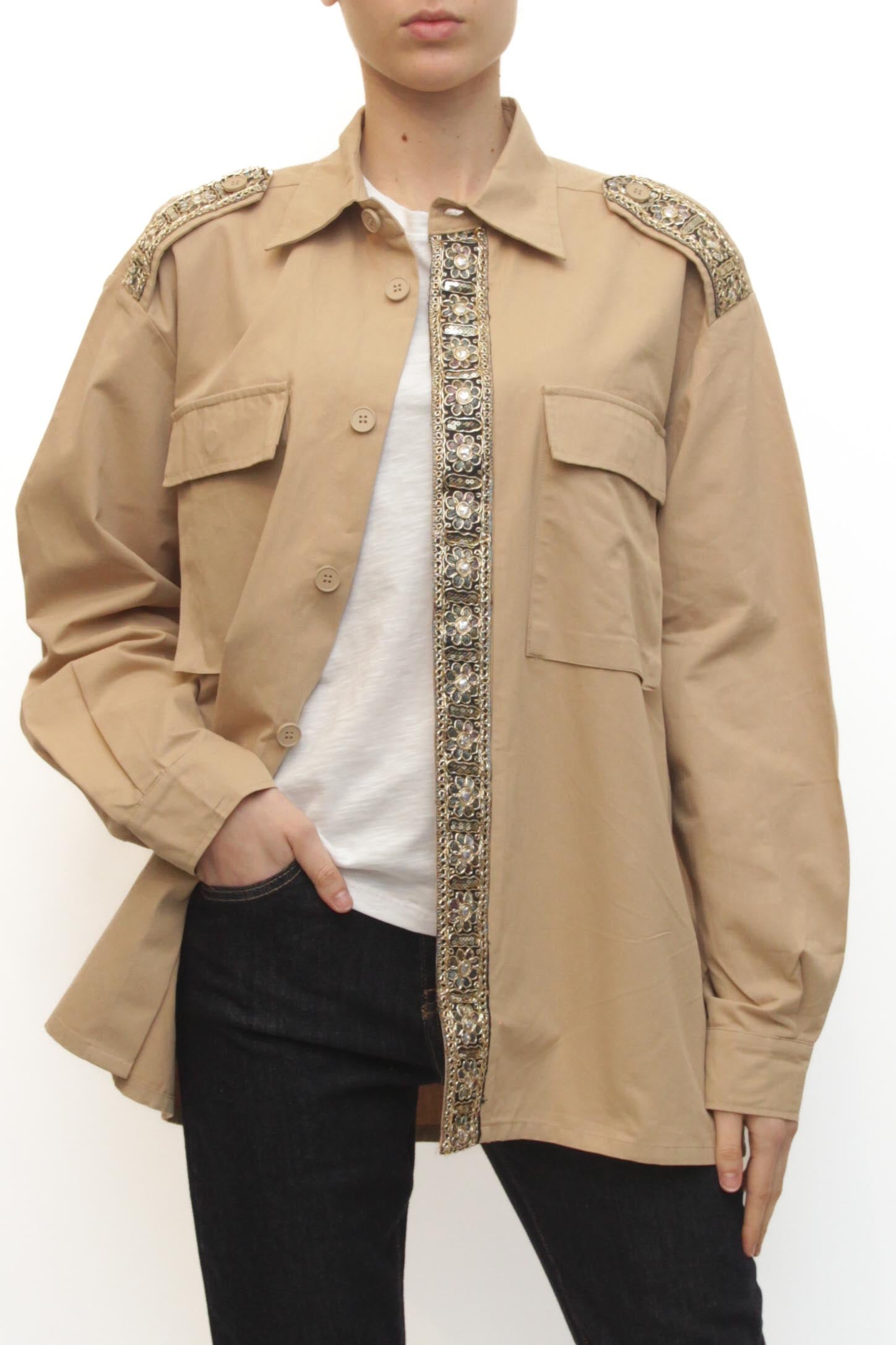 LEVH - Camicia Carmel - BEIGE