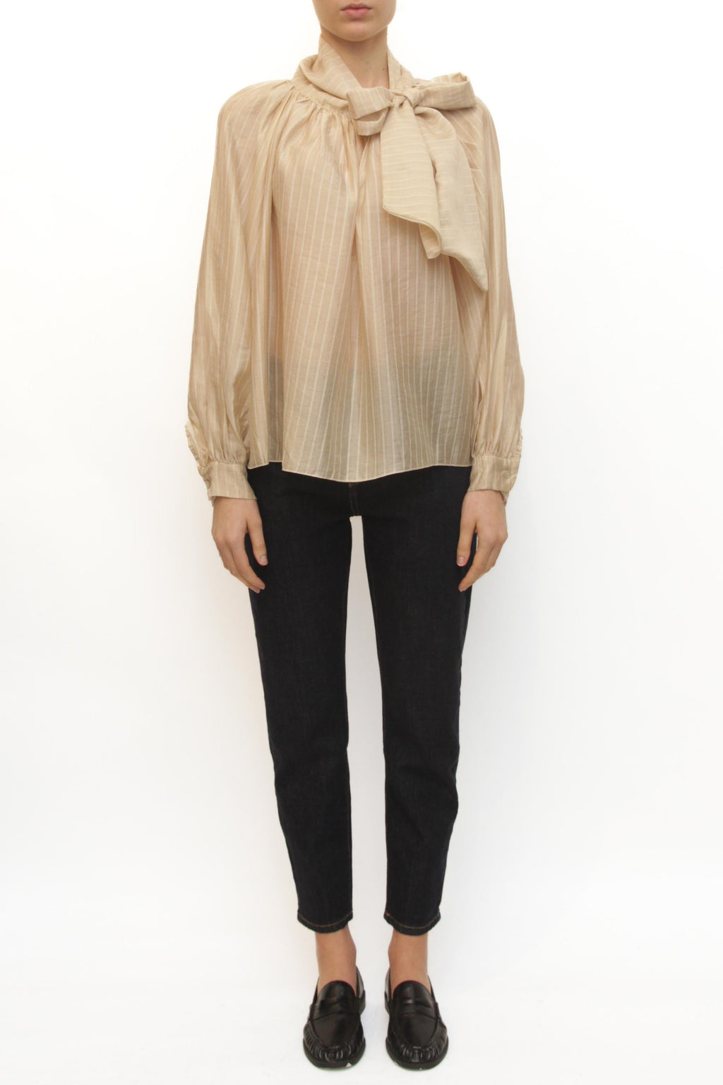 LEVH - Blusa Bea - RIGA Beige/Panna