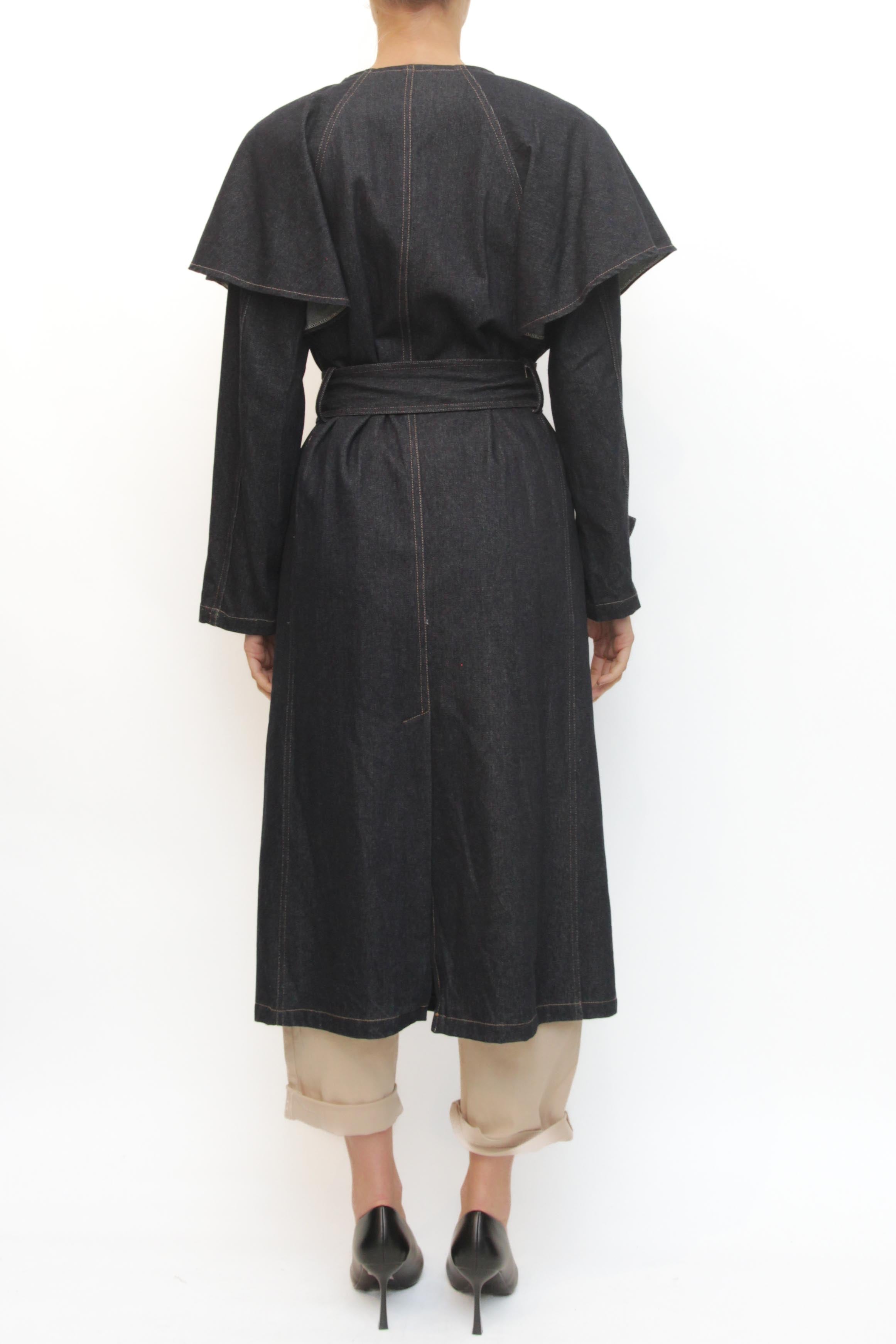 LEVH - Cappotto Chiara - DENIM SCURO