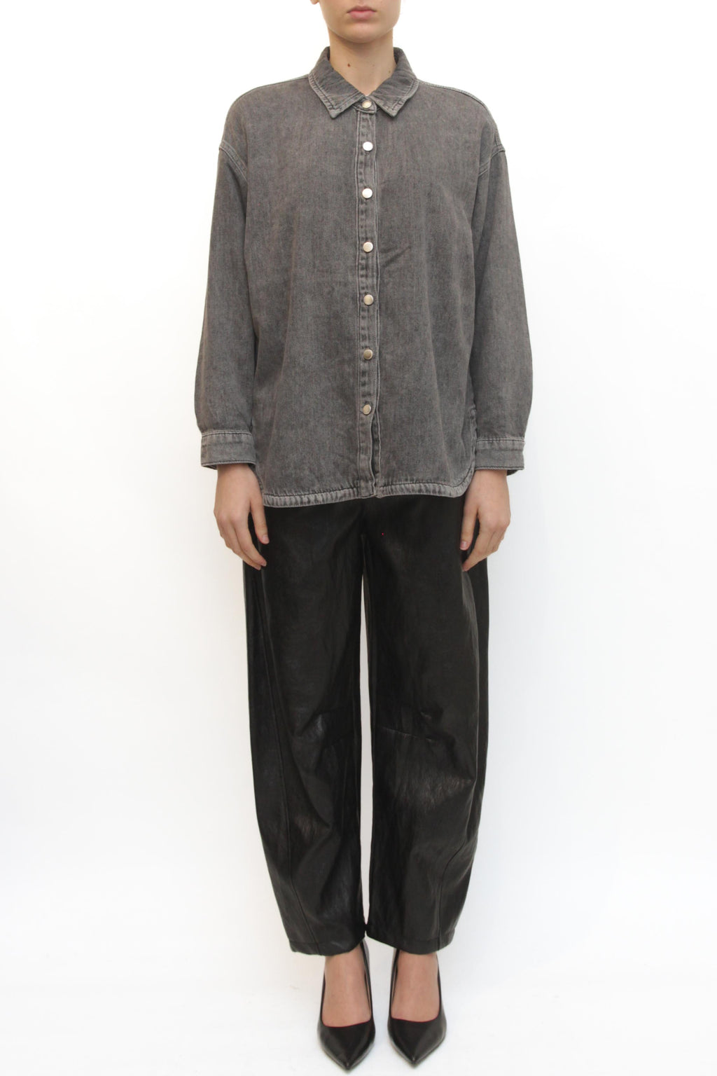 LEVH - Camicia Carlisa - DENIM GRIGIO4