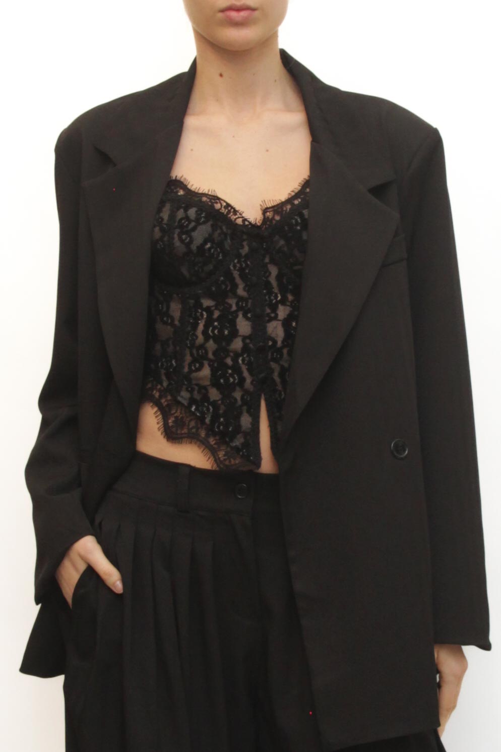 LEVH - Blazer Giulia - NERO