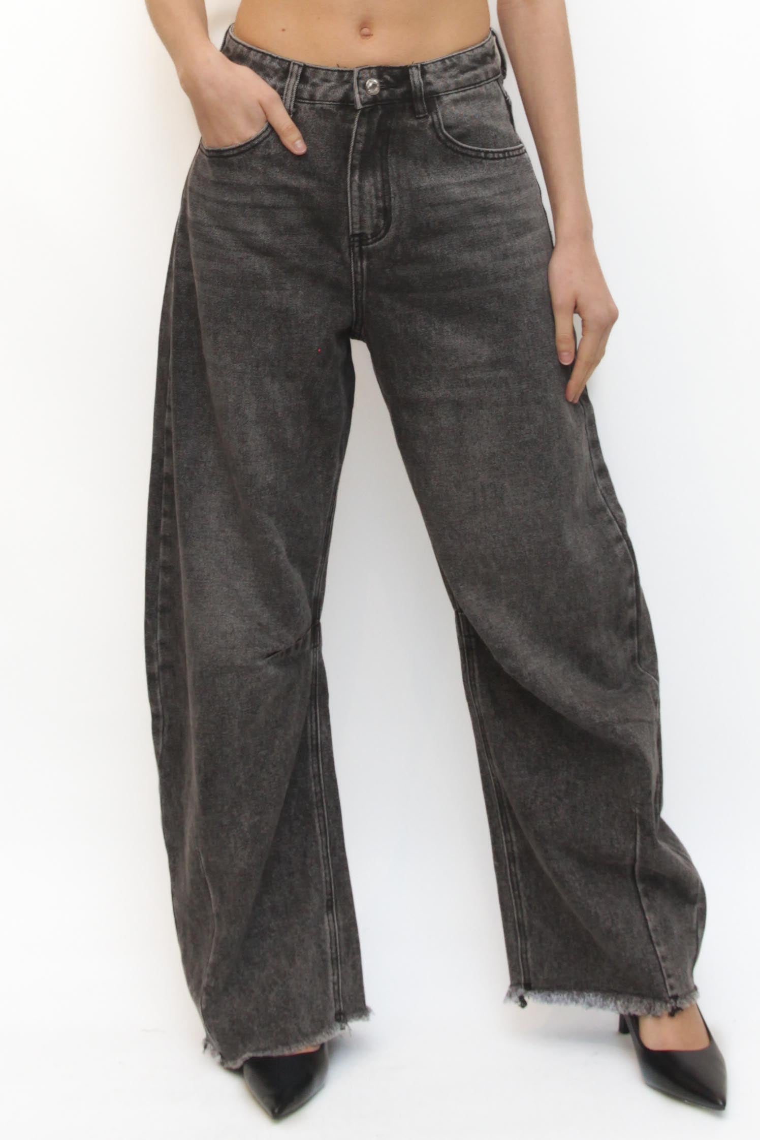 LEVH - Jeans Jilly - DENIM GRIGIO
