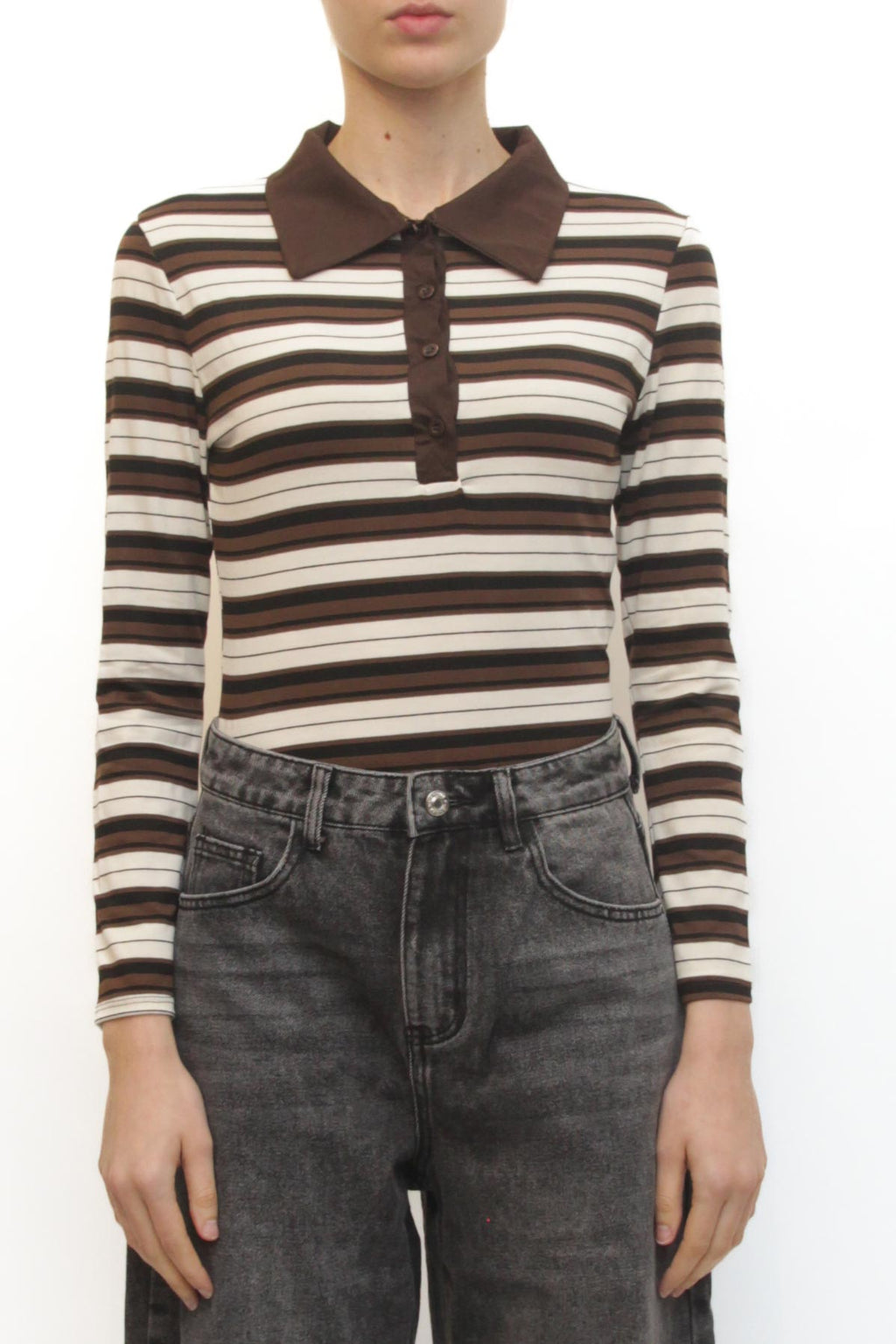 LEVH - Body Benedetta - RIGA Nero/Marrone/Panna