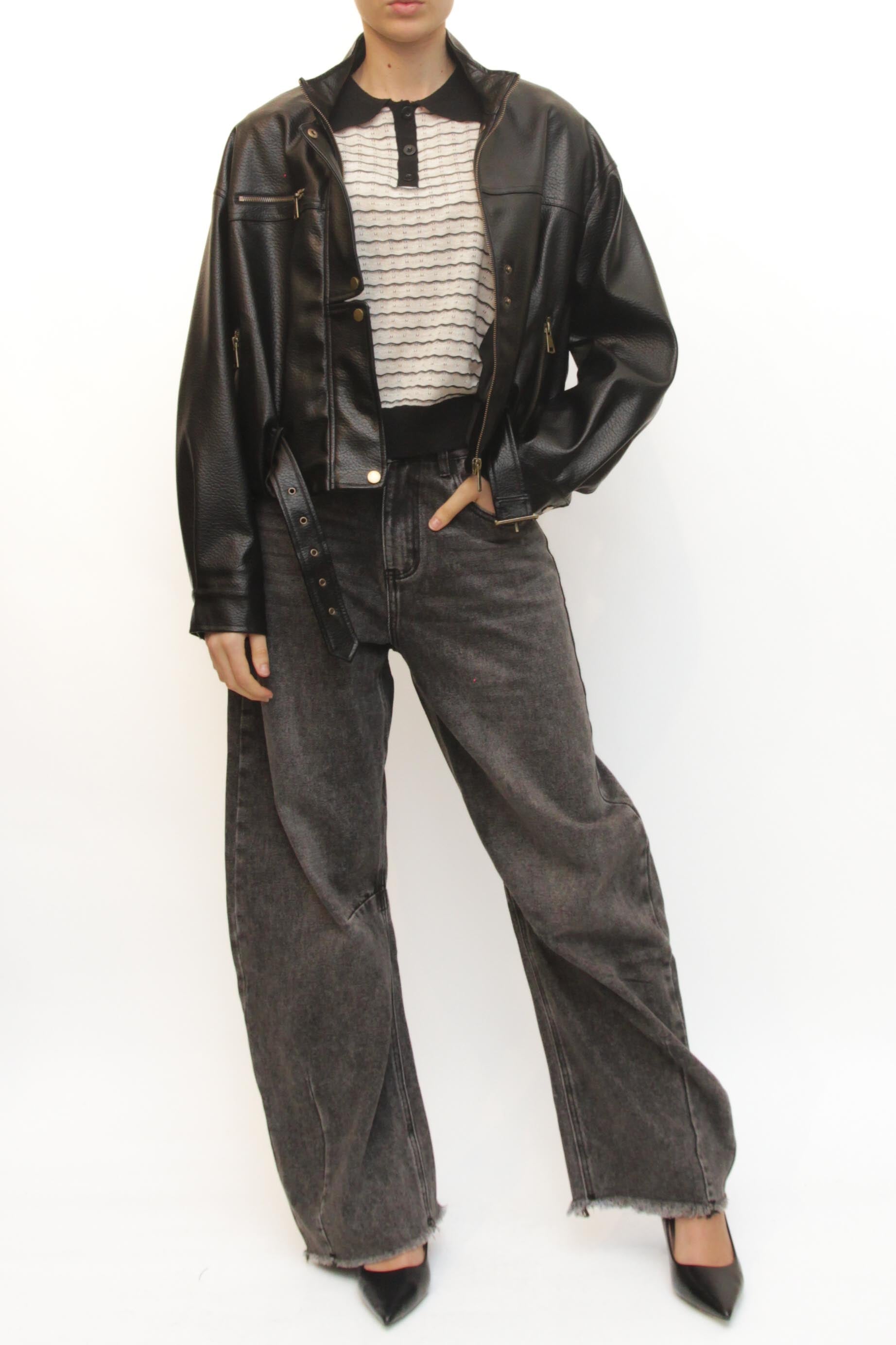 LEVH - Giubbino Glenda - NERO