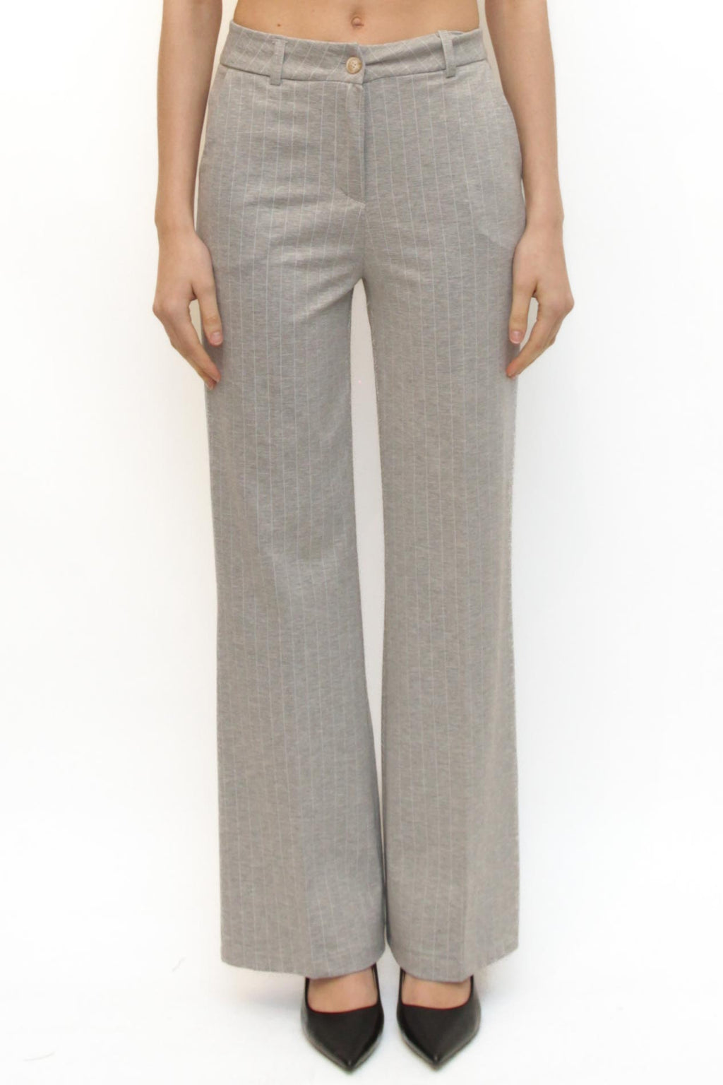LEVH - Pantalone Pax - GESSATO GRIGIO CH/BIANCO