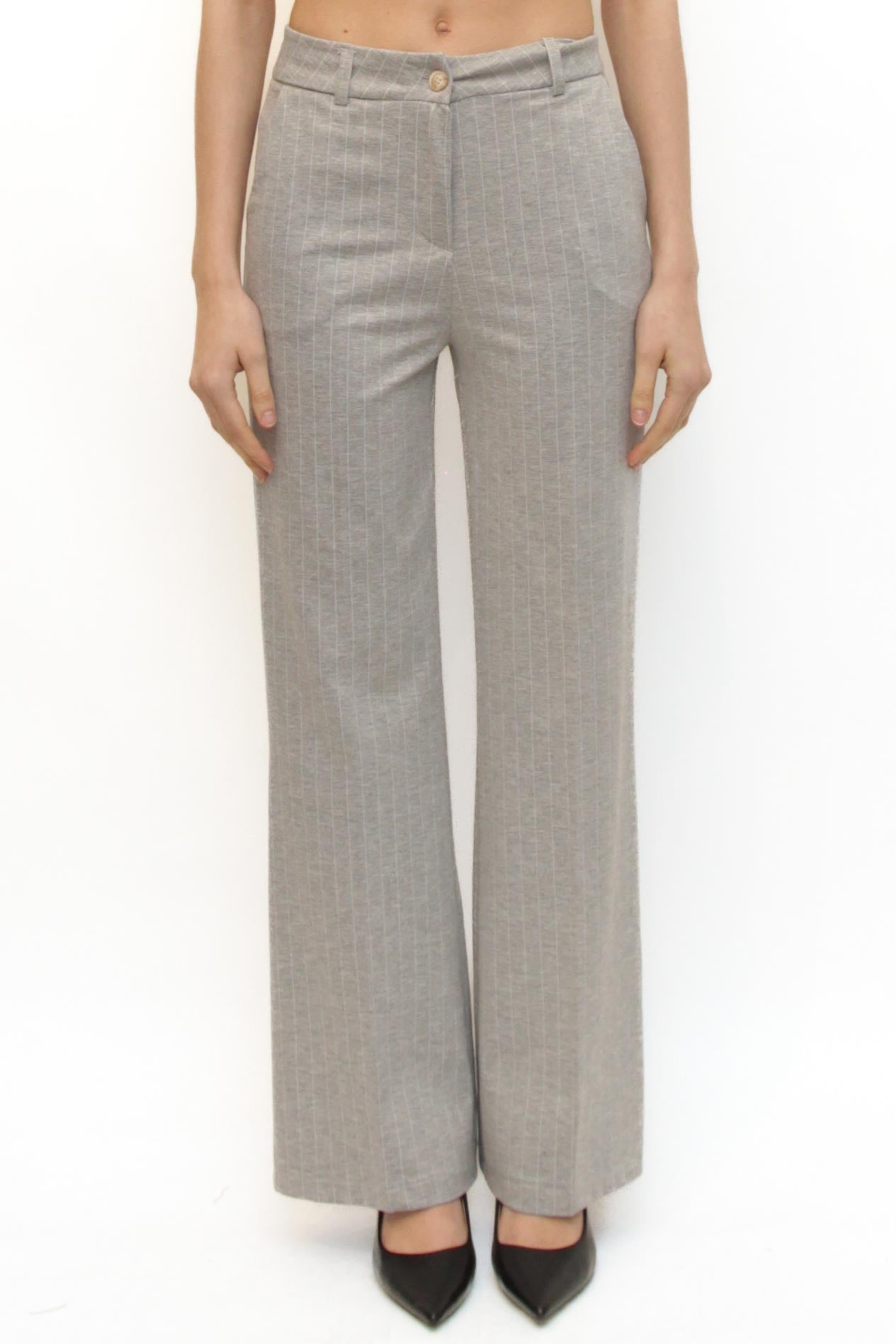 LEVH - Pantalone Pax - GESSATO GRIGIO CH/BIANCO