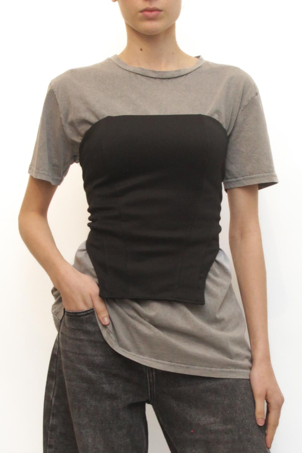 LEVH - T-shirt Teodora - MARMORIZZATO