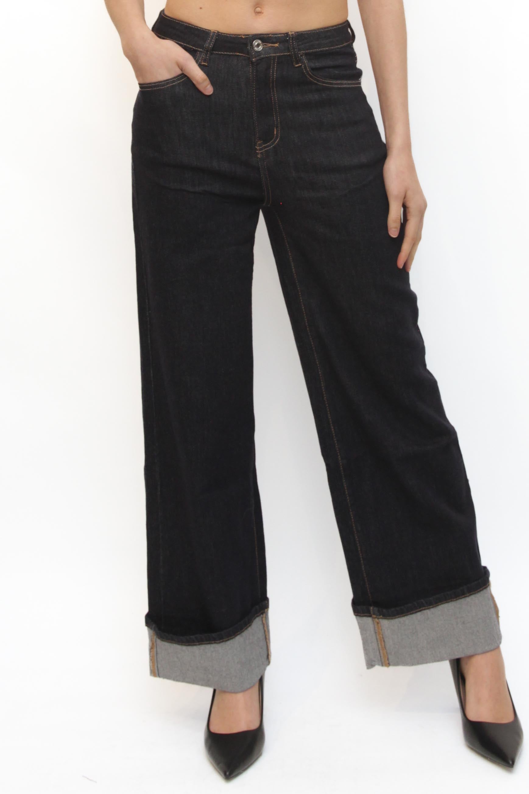 LEVH - Jeans Jada - DENIM SCURO