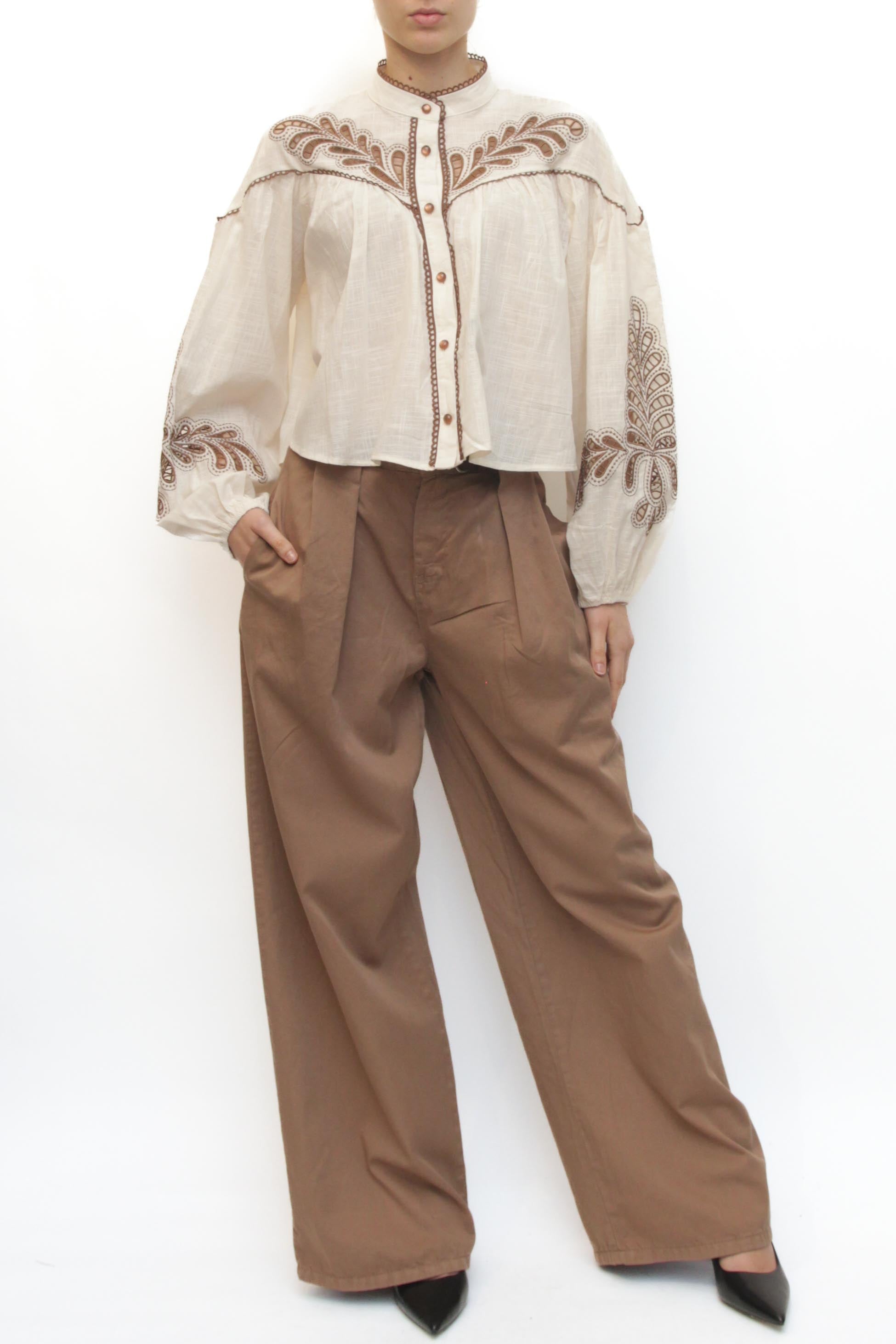 LEVH - Pantalone Polly - TABACCO