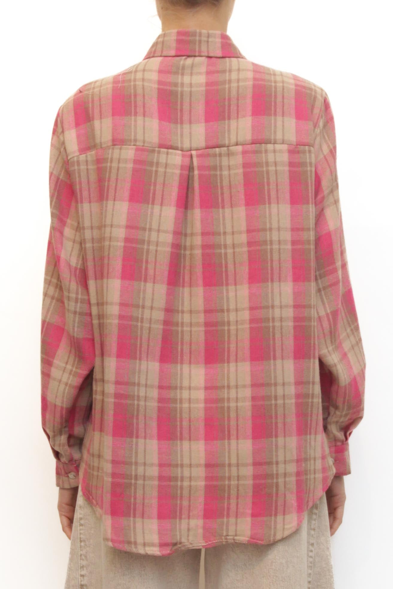LEVH - Camicia Carola - QUADRO FUCSIA/CIPOLLA