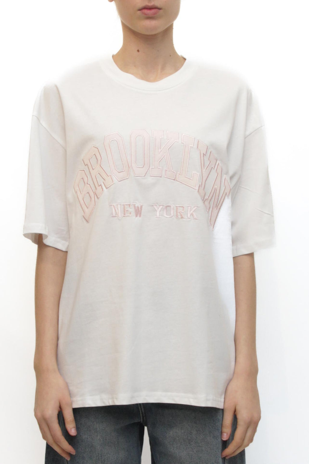 LEVH - T-shirt brooklyn - BIANCO