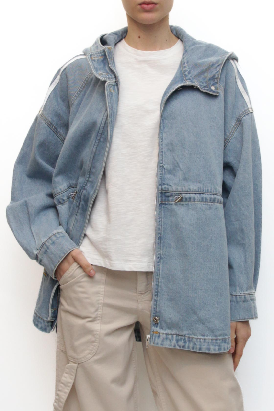 LEVH - Giacca Germana - DENIM CHIARO