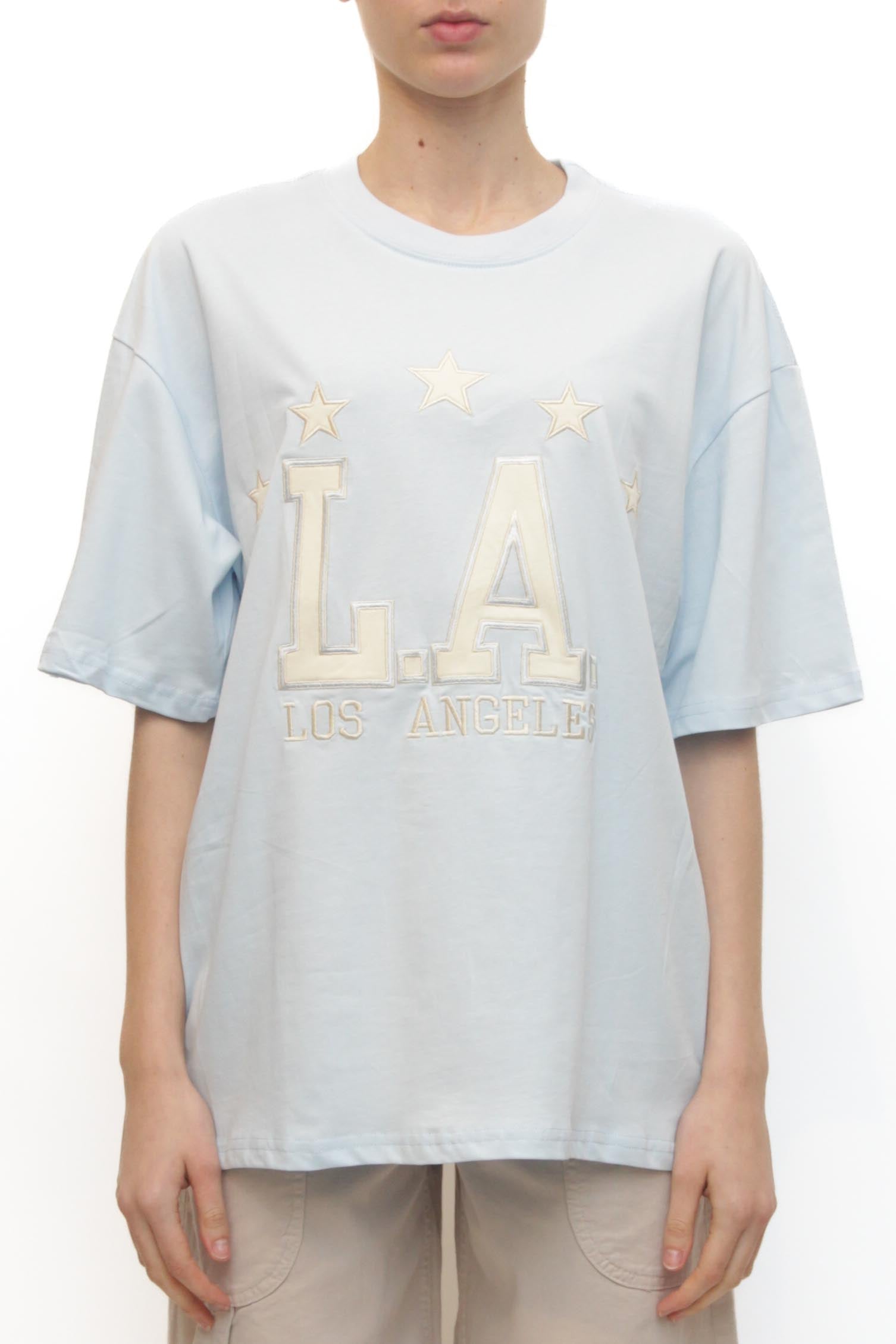 LEVH - T-shirt L.A. - CELESTE