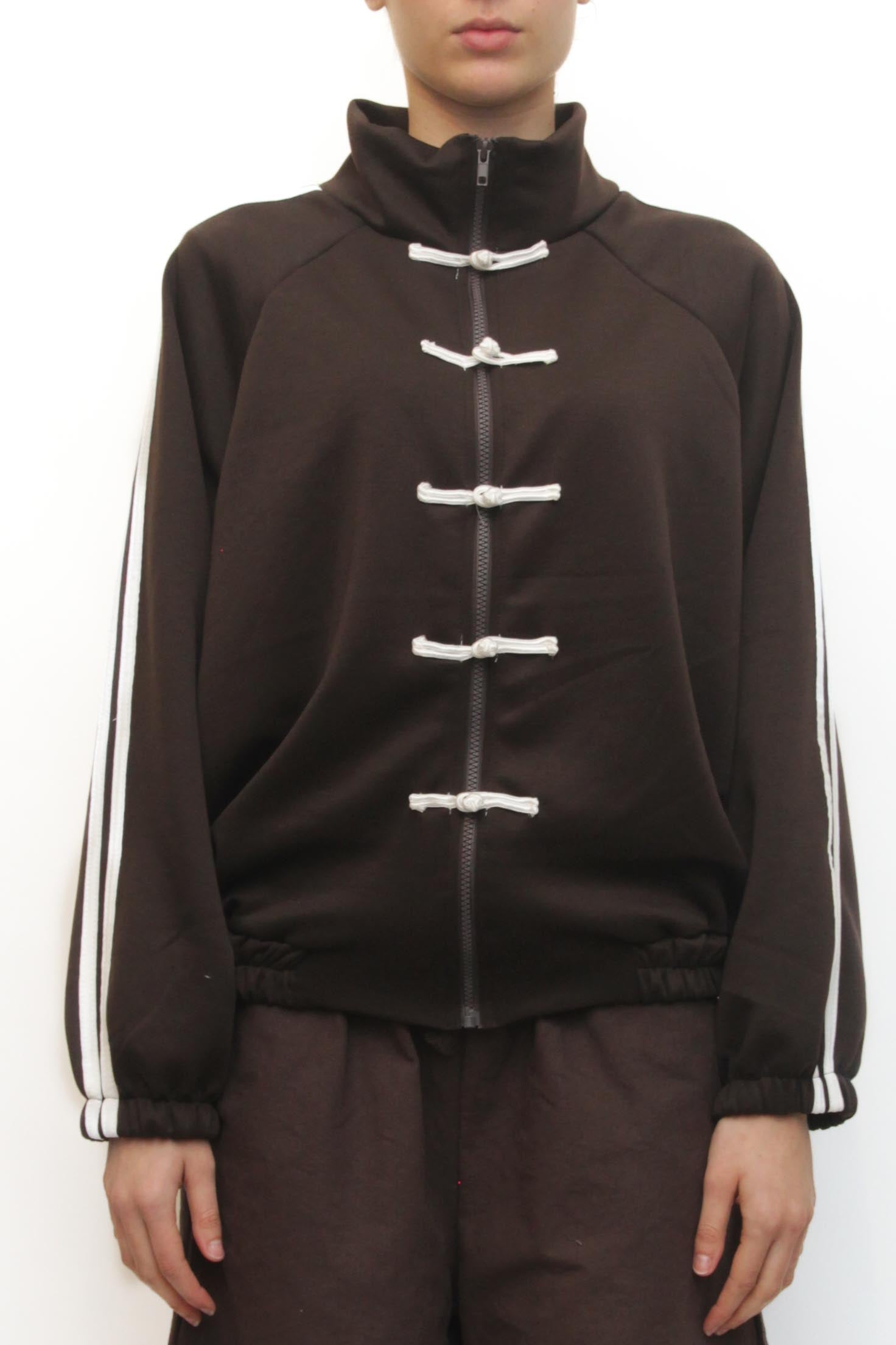 LEVH - Felpa Flo - MARRONE SCURO