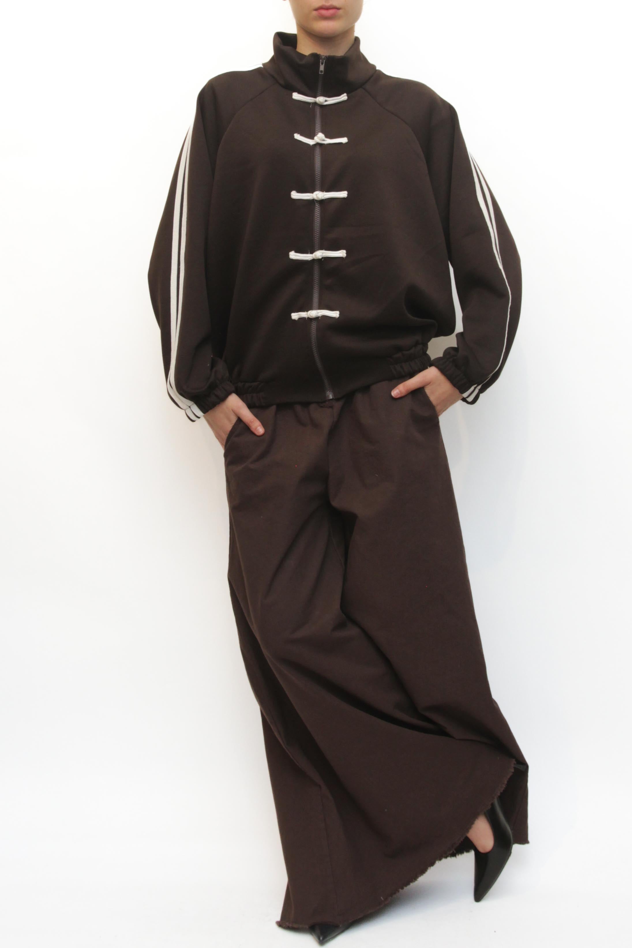 LEVH - Felpa Flo - MARRONE SCURO