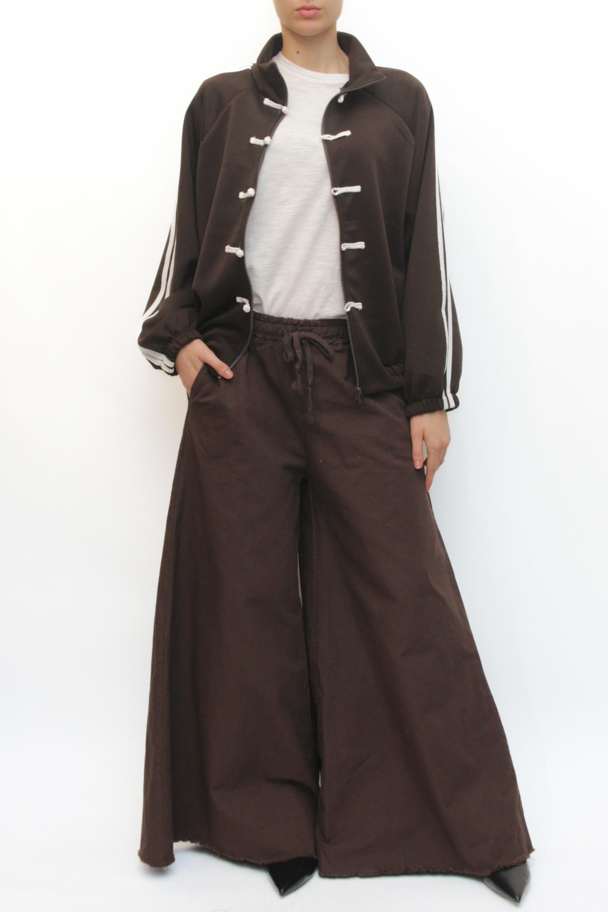 LEVH - Felpa Flo - MARRONE SCURO