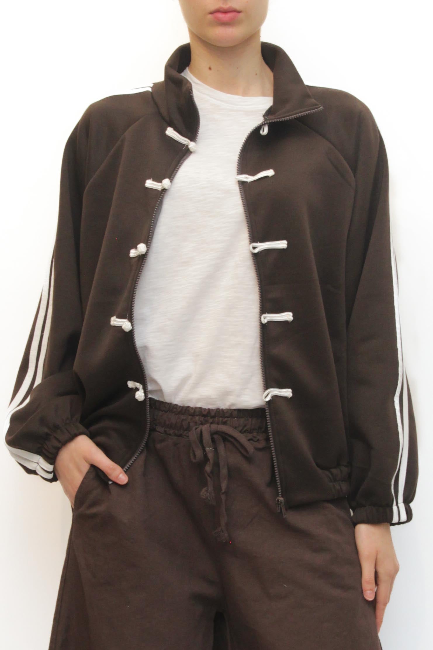 LEVH - Felpa Flo - MARRONE SCURO