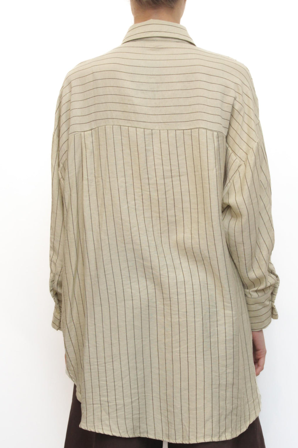 LEVH - Camicia Carin - RIGA BEIGE/MARRONE