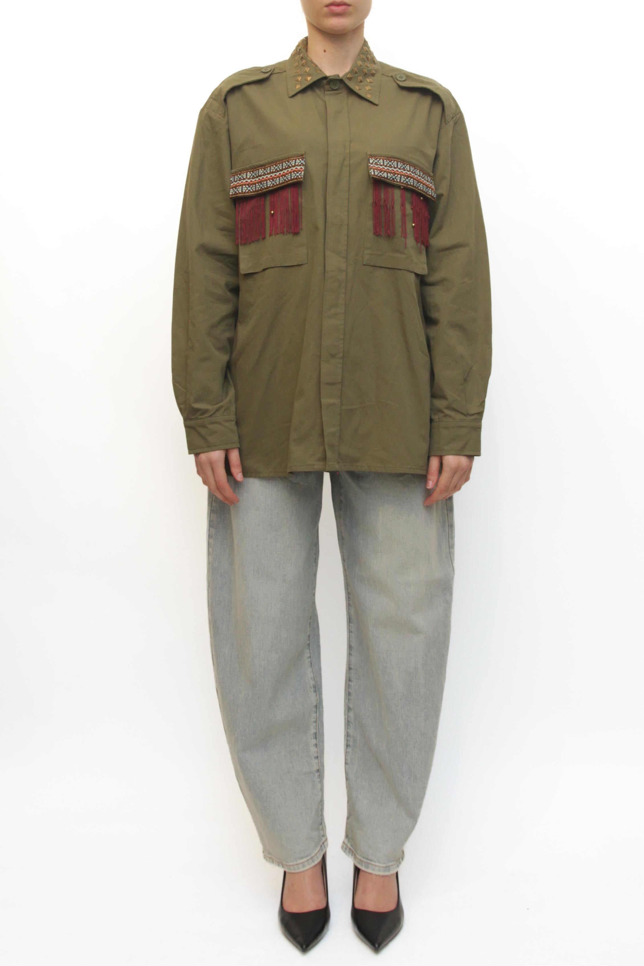 LEVH - Camicia Cassandra - MILITARE