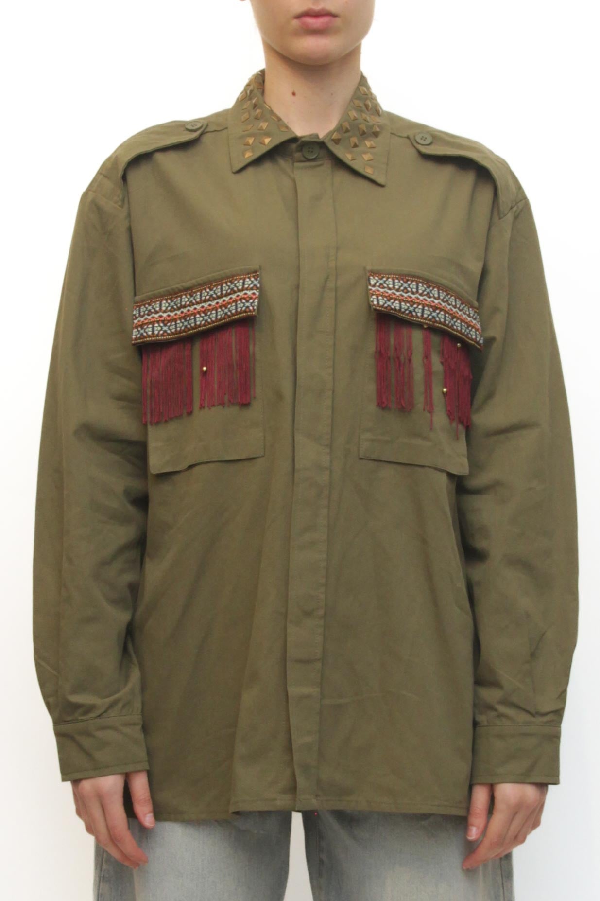 LEVH - Camicia Cassandra - MILITARE