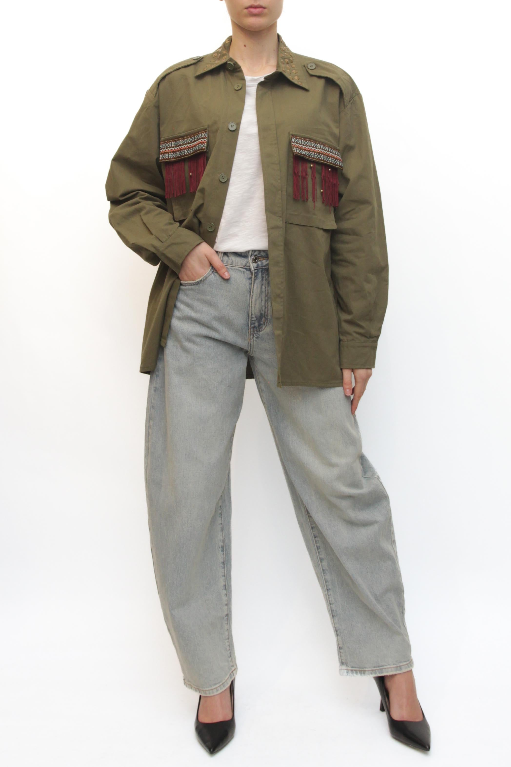 LEVH - Camicia Cassandra - MILITARE