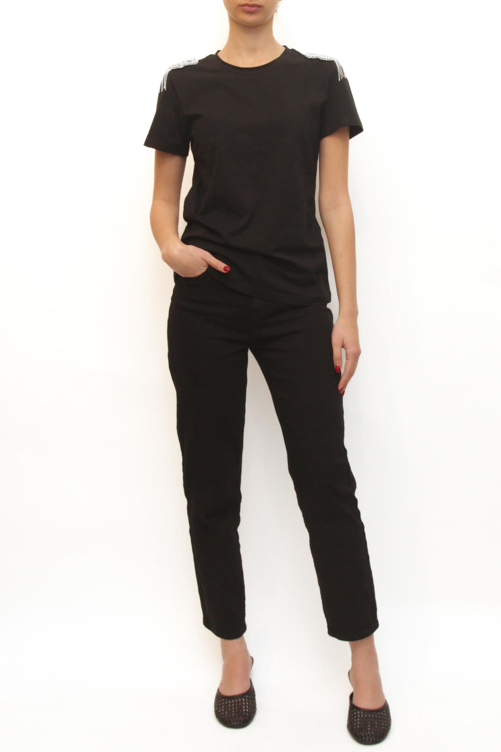 LEVH - T-shirt Tami - NERO