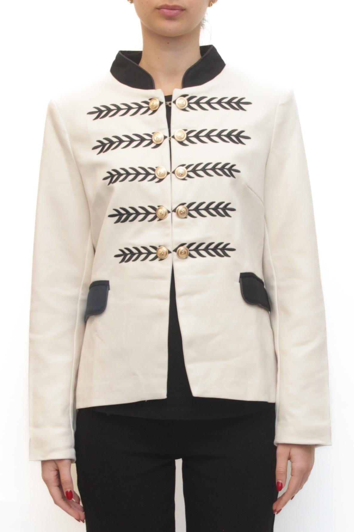 LEVH - Giacca Gaye - PANNA/NERO