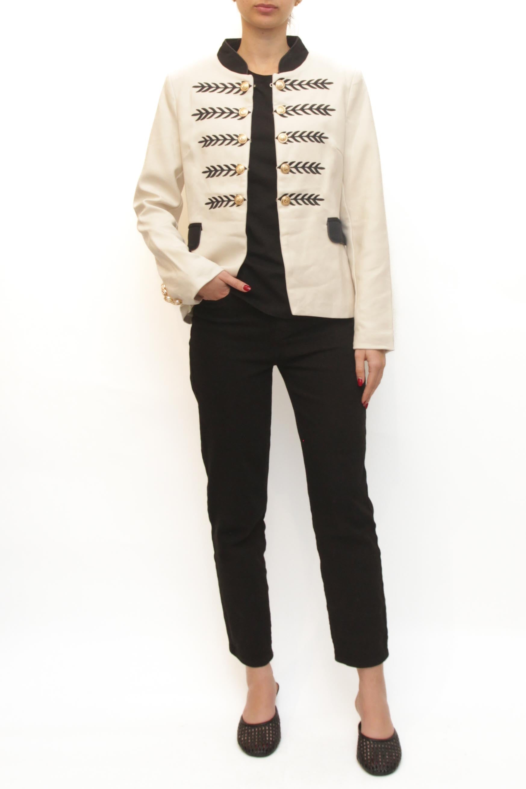 LEVH - Giacca Gaye - PANNA/NERO