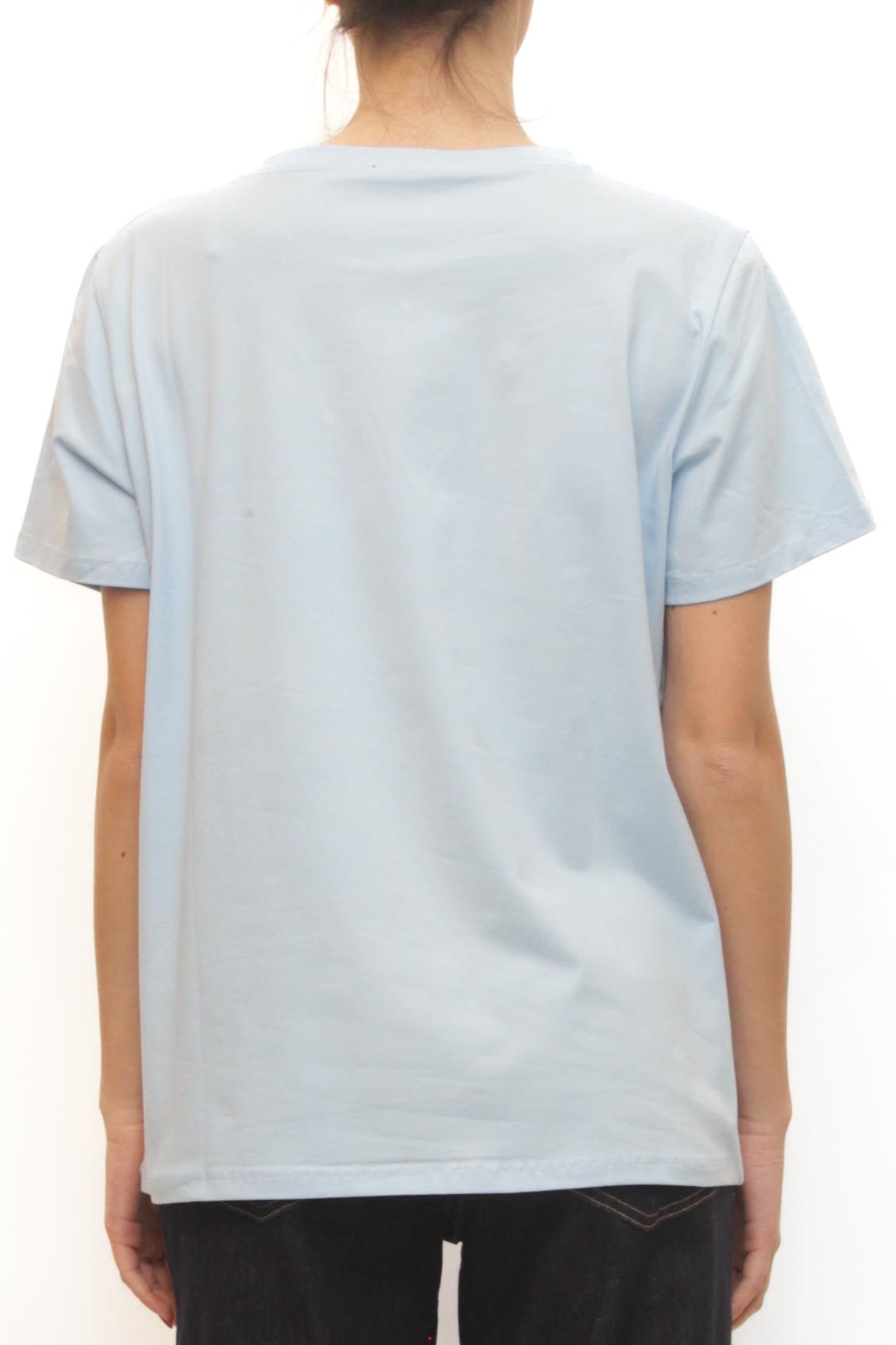 LEVH - T-shirt Smile - CELESTE