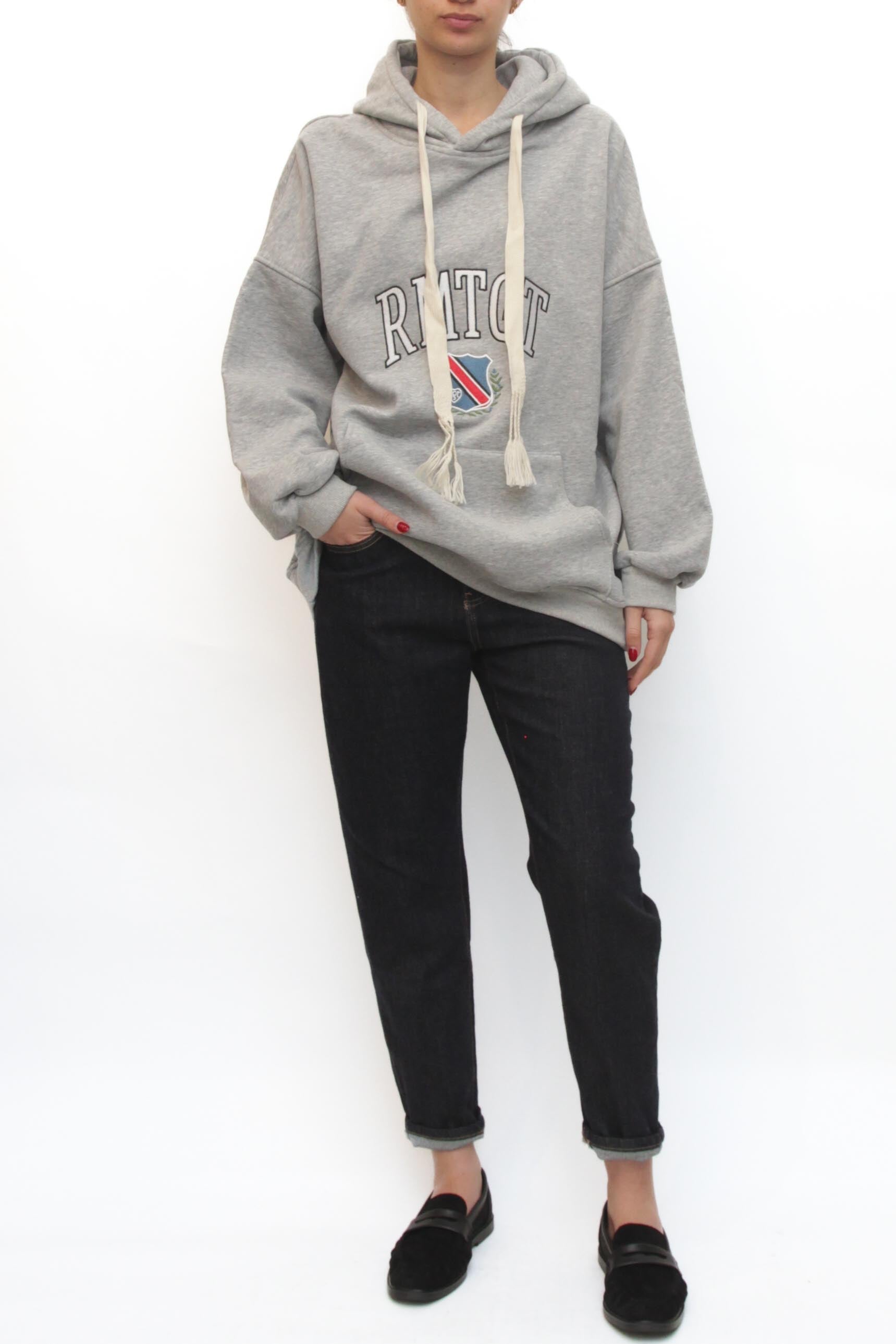 LEVH - Felpa Federica - GRIGIO CHIARO