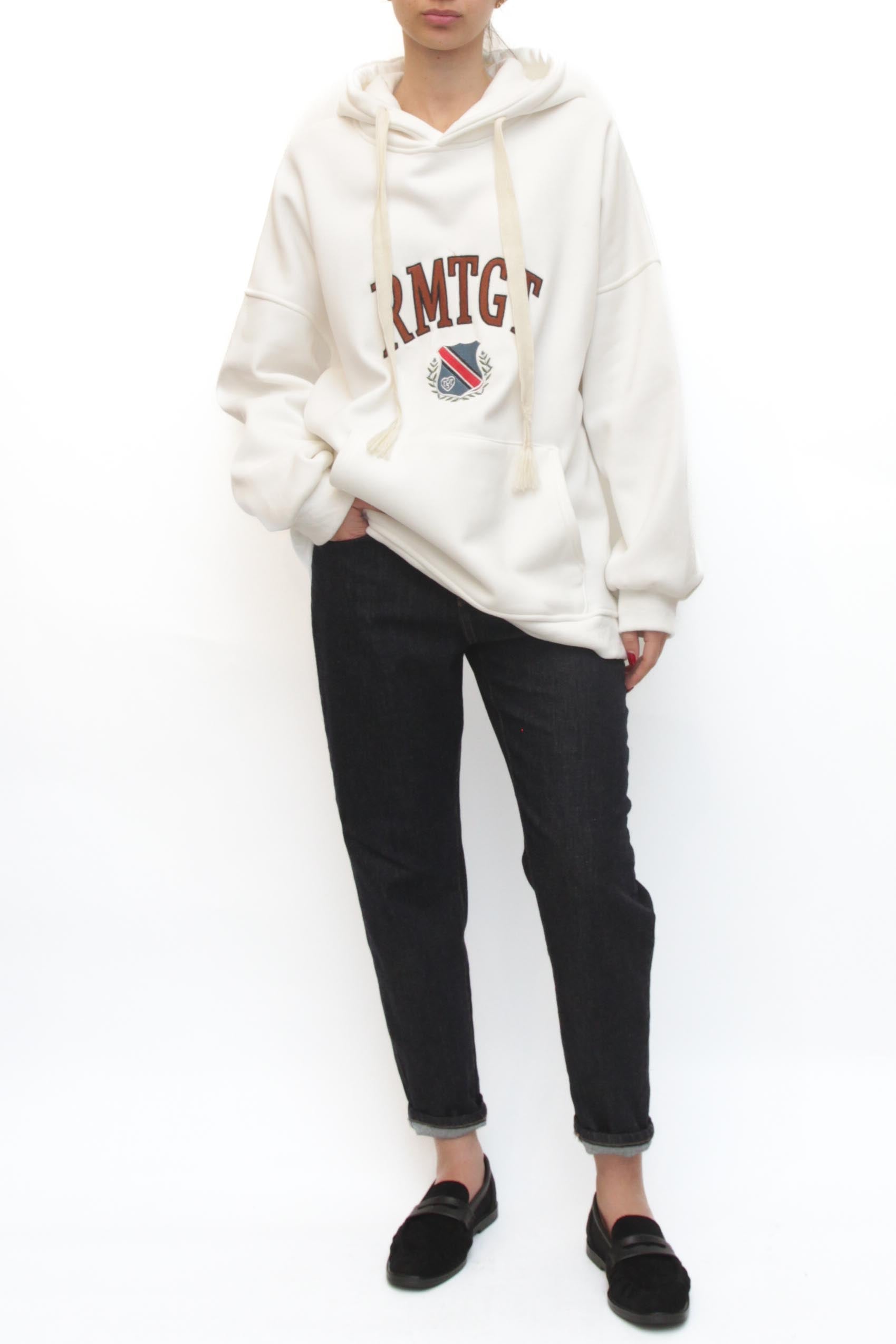 LEVH - Felpa Federica - BIANCO