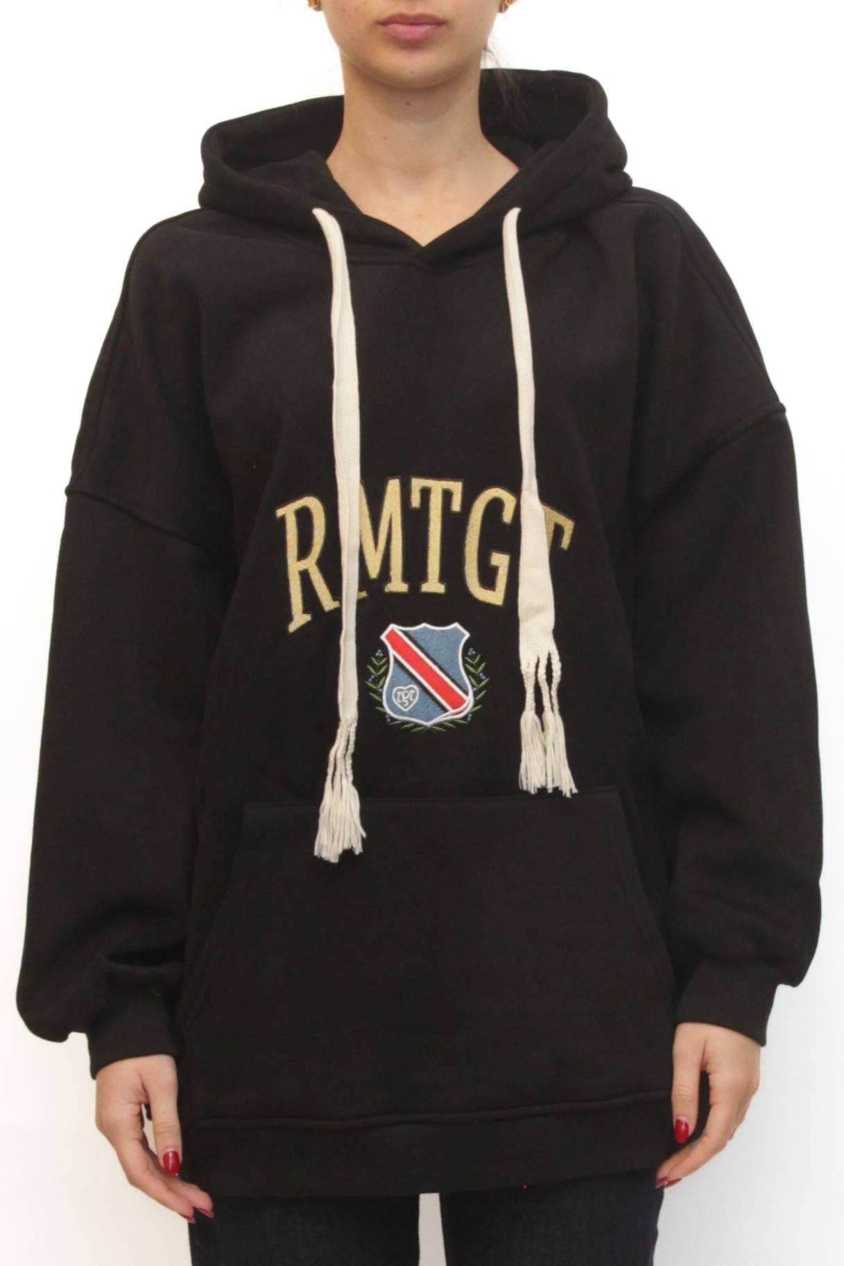 LEVH - Felpa Federica - NERO