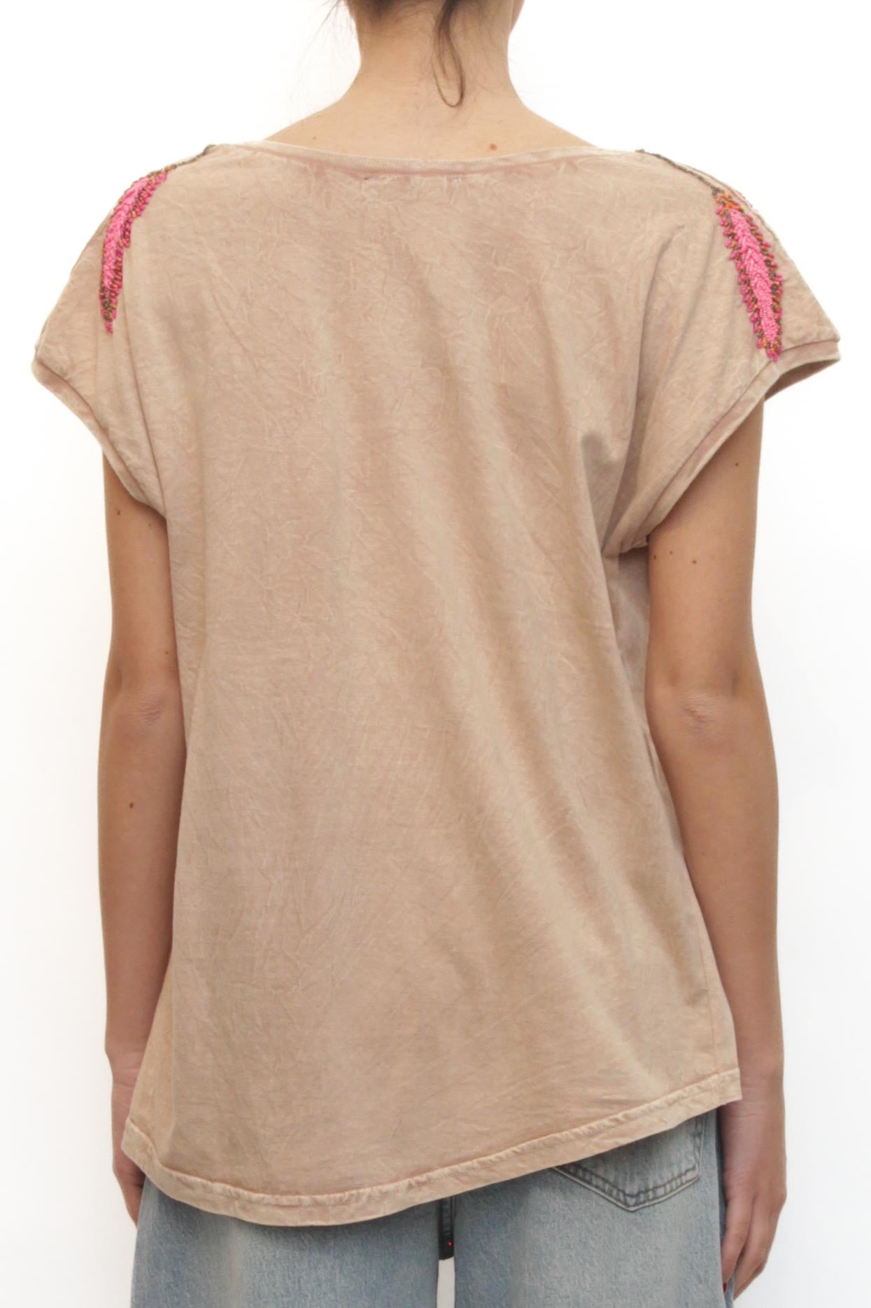 LEVH - T-shirt Tepic - BEIGE