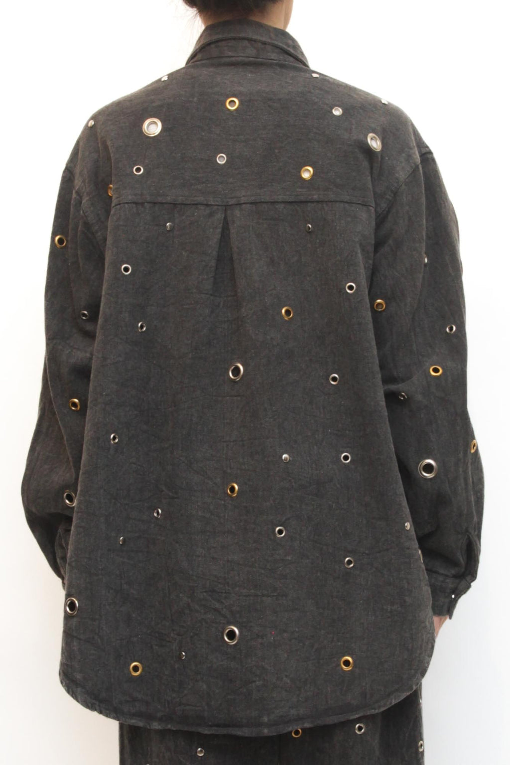 LEVH - Camicia Carly - DENIM MARMORIZZATO