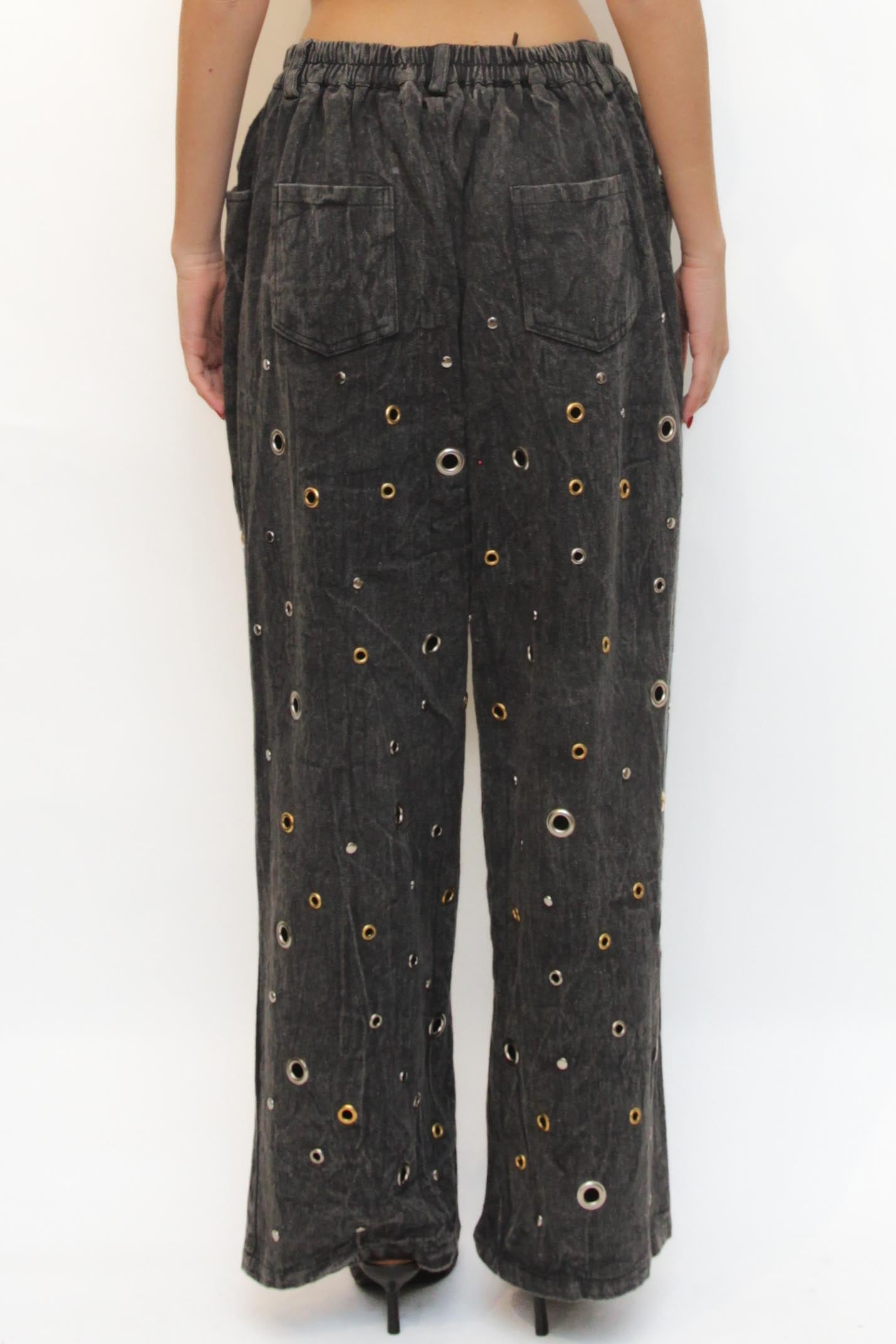 LEVH - Jeans Jazmin - DENIM MARMORIZZATO