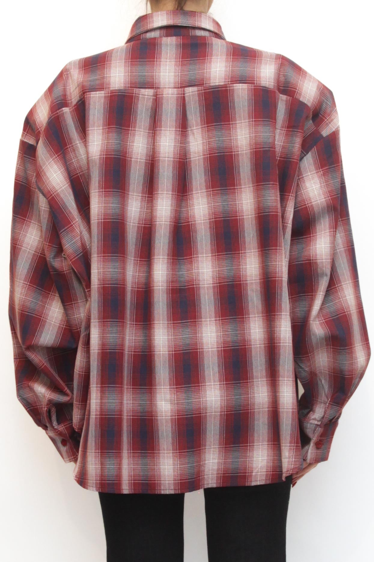 LEVH - Camicia Carmen - QUADRO ROSSO/BLU