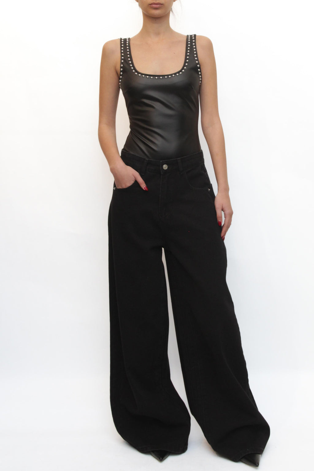 LEVH - Jeans Jewell - DENIM NERO