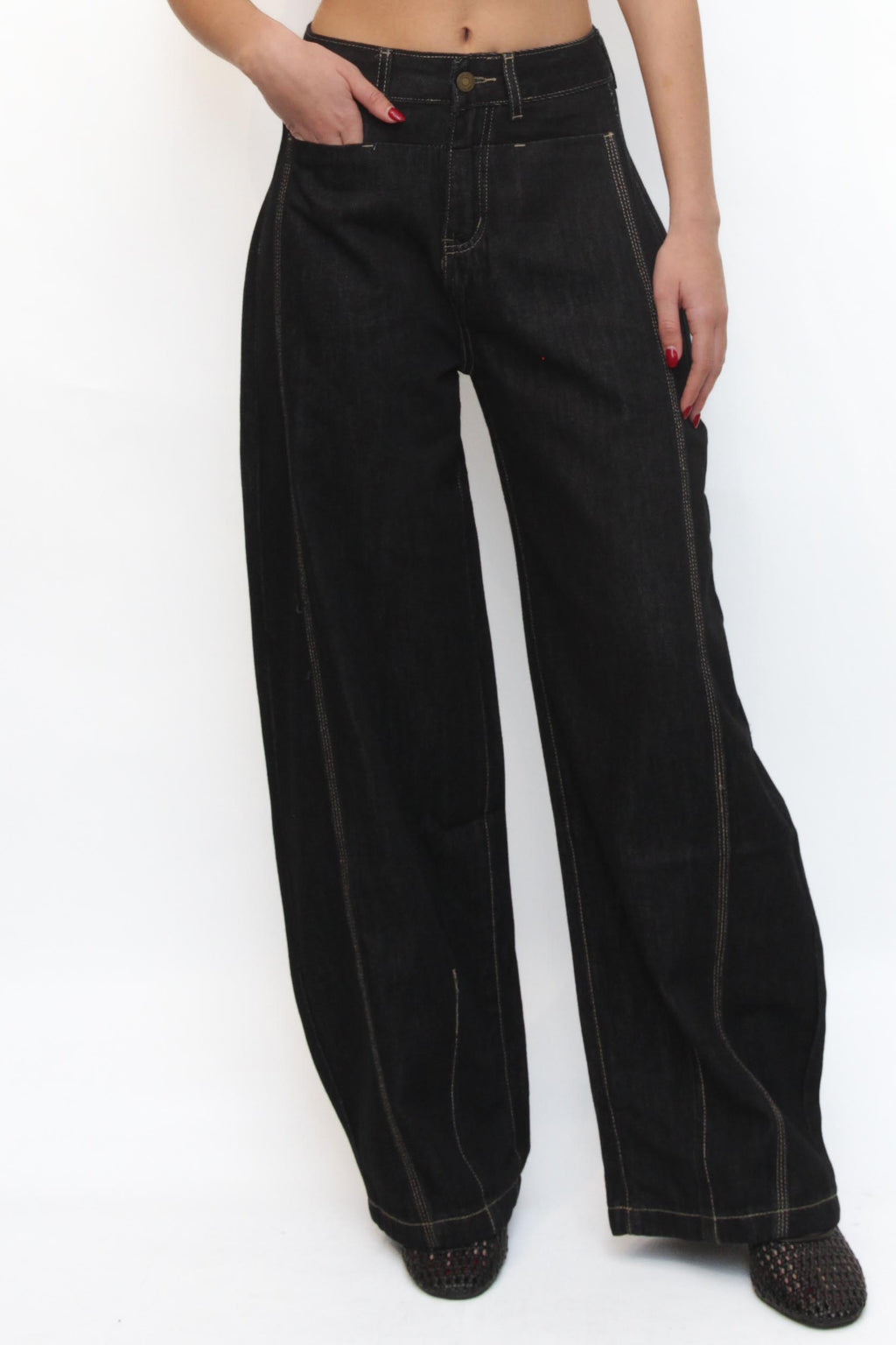 LEVH - Jeans Justine - DENIM SCURO