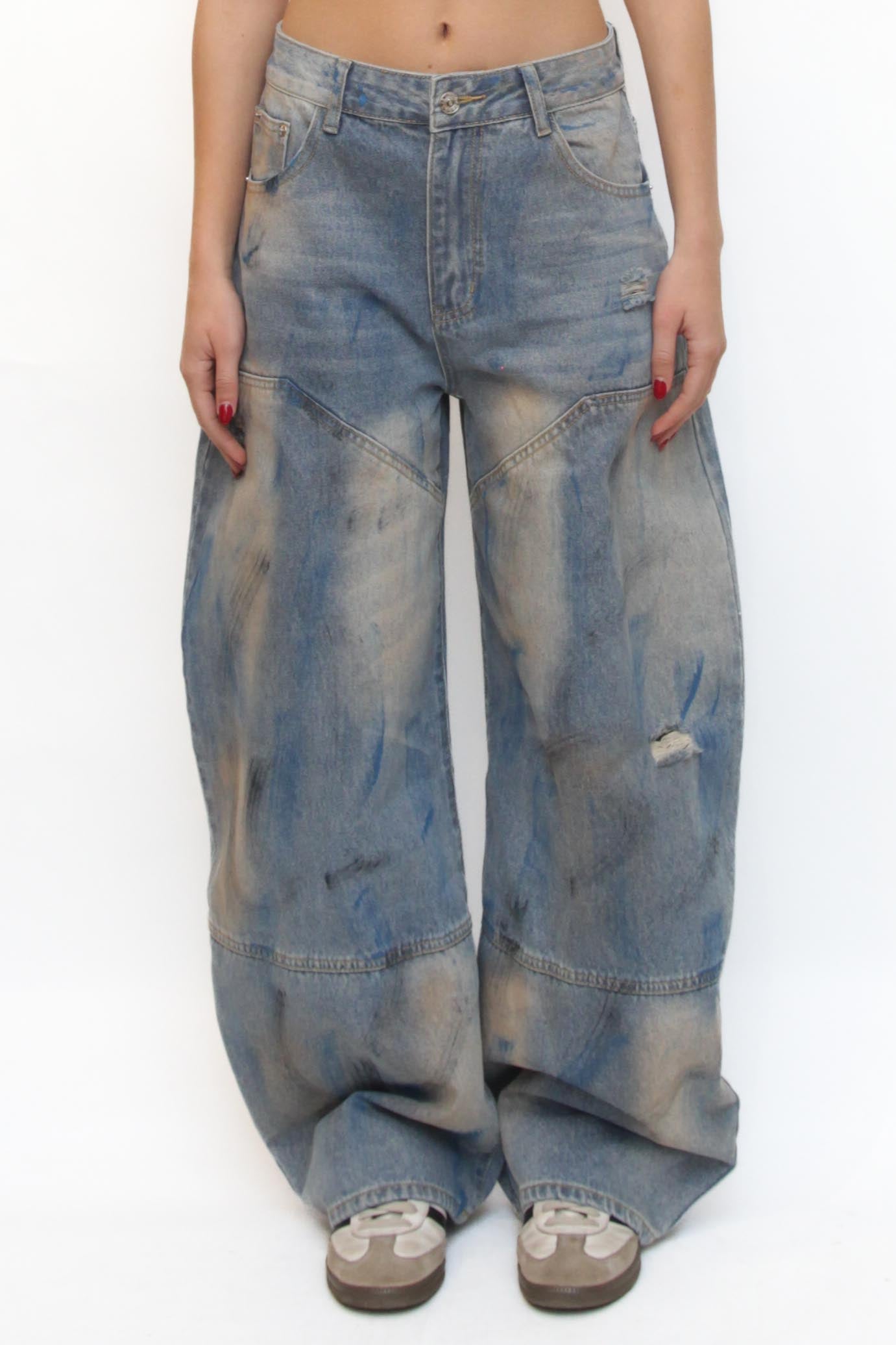 LEVH - Jeans Julie - DENIM SFUMATO