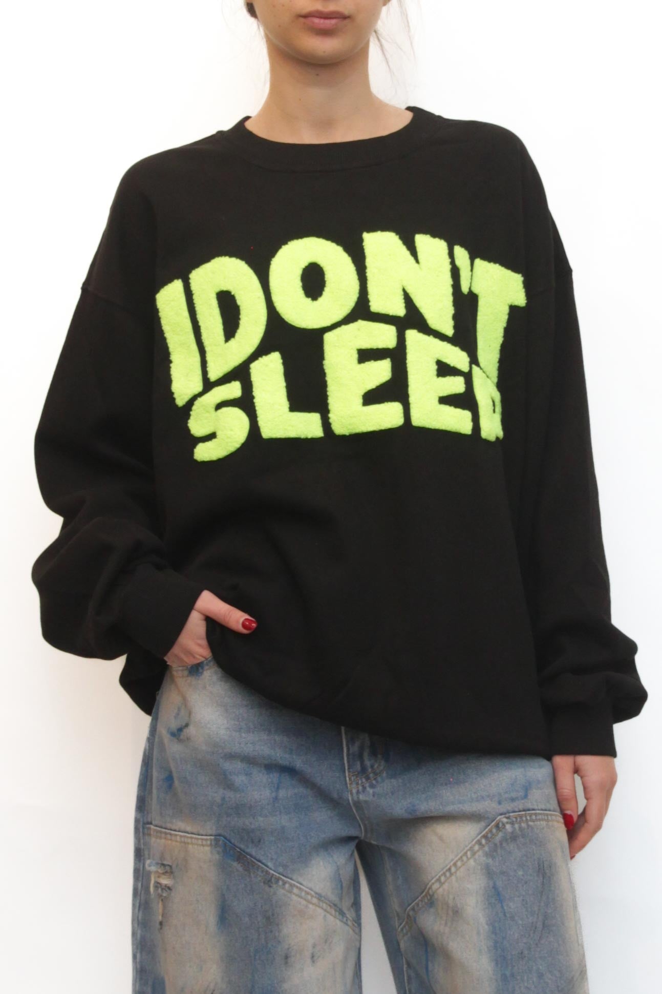 LEVH - Felpa Flick - BLACK